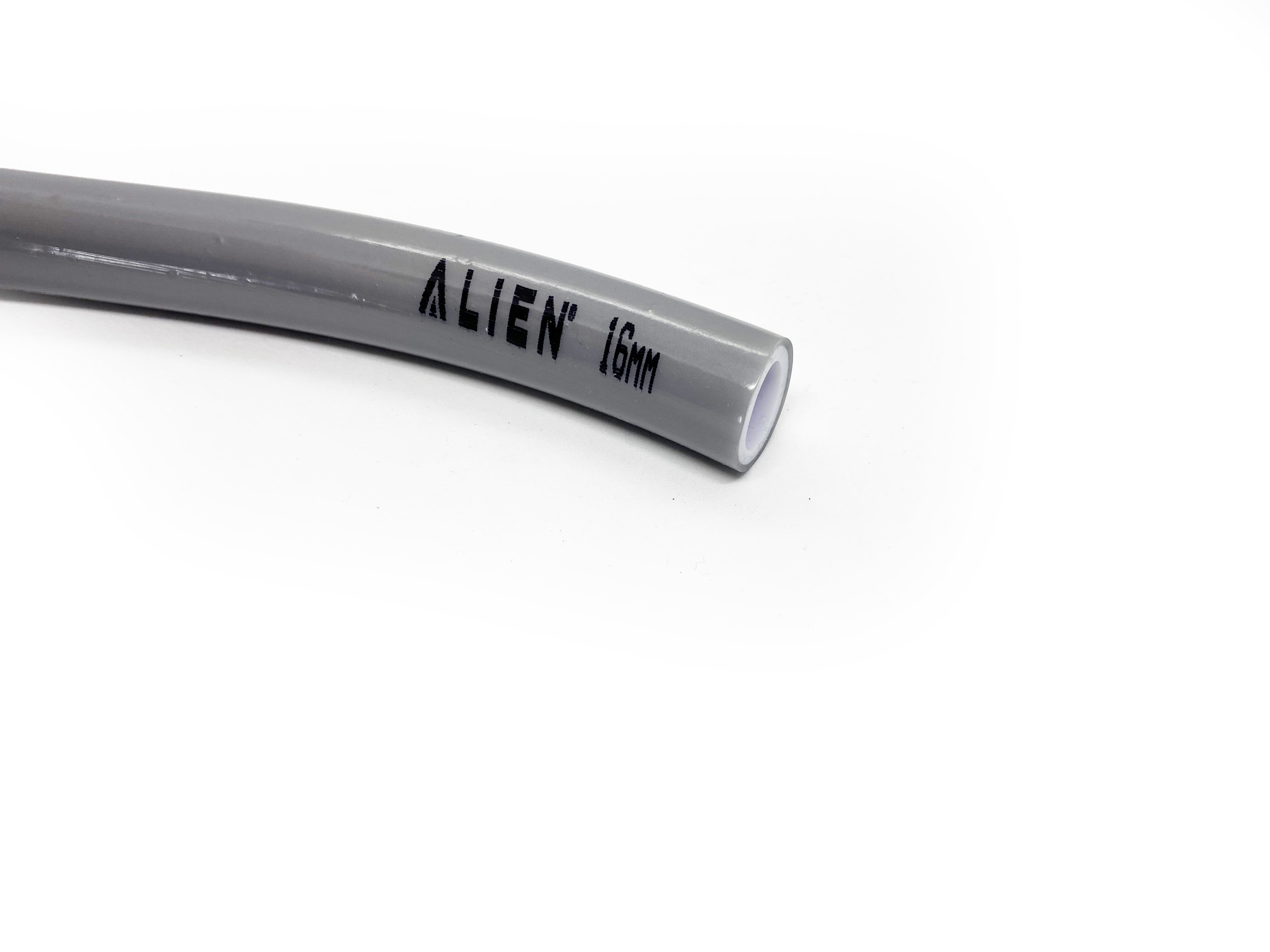 Alien Hydroponics Pipe 16mm Silver Bulk by Meter