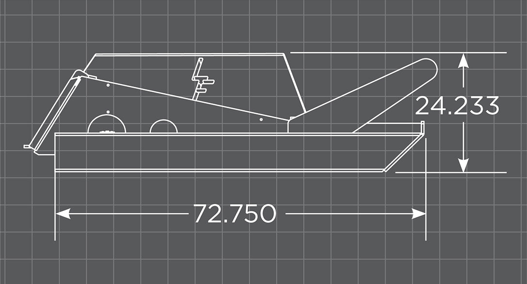 Loflin Fabrication | Open Front Brush Cutters | 60" and 72" | 2, 3, or 4 Blades | 80cc - 250cc | For Skid Steer