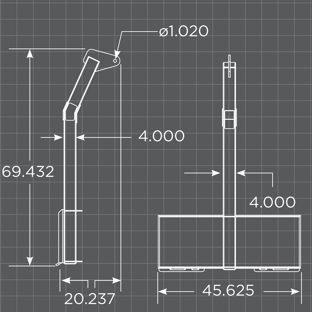 Loflin Fabrication | Standard Tree Boom | For Skid Steer