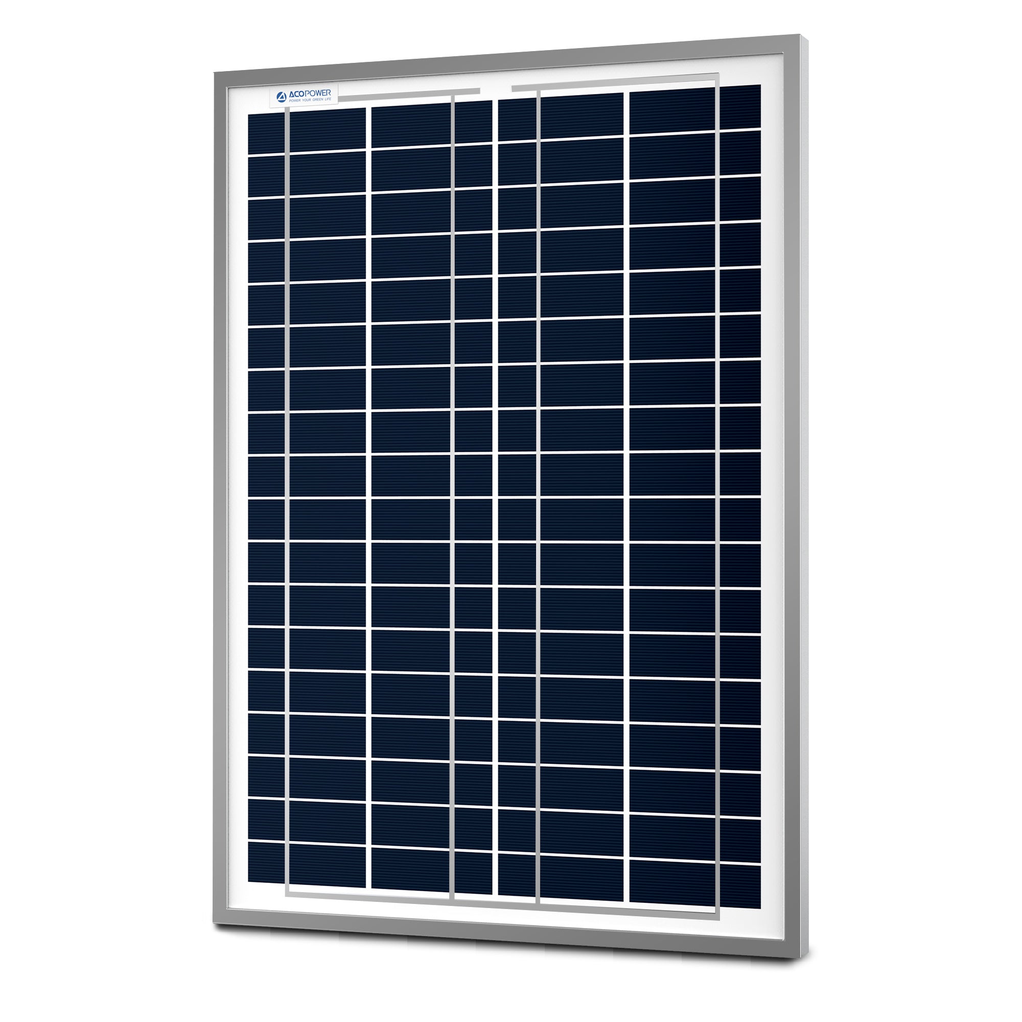 ACOPOWER 25 Watt 12 Volt Polycrystalline Solar Panel HY025-12P