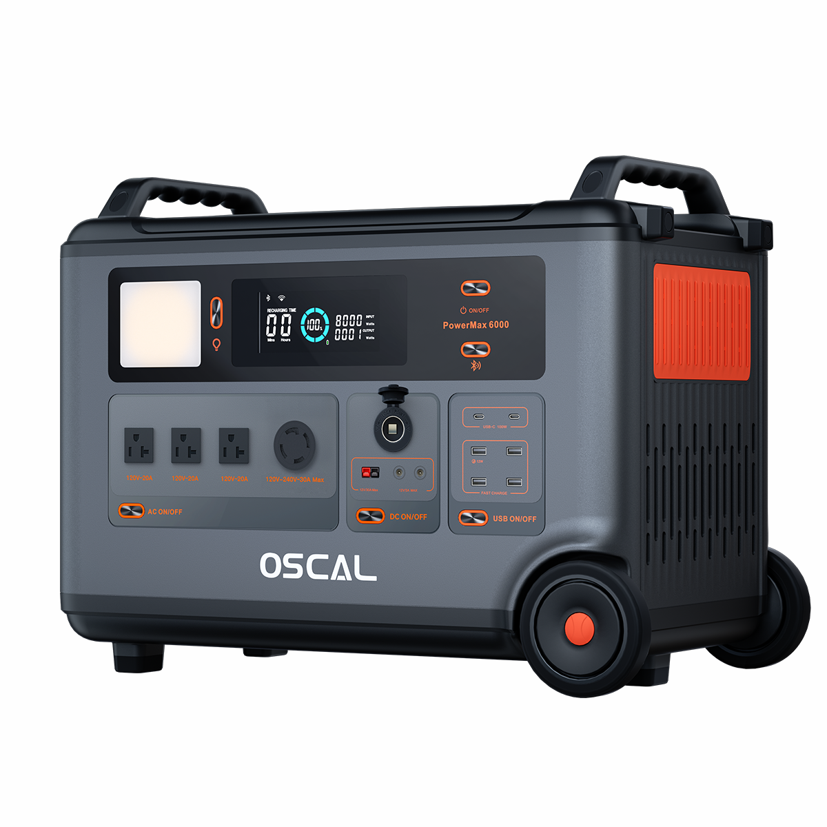 Oscal PowerMax 6000 6000W Portable Power Station (PowerMax-6000)