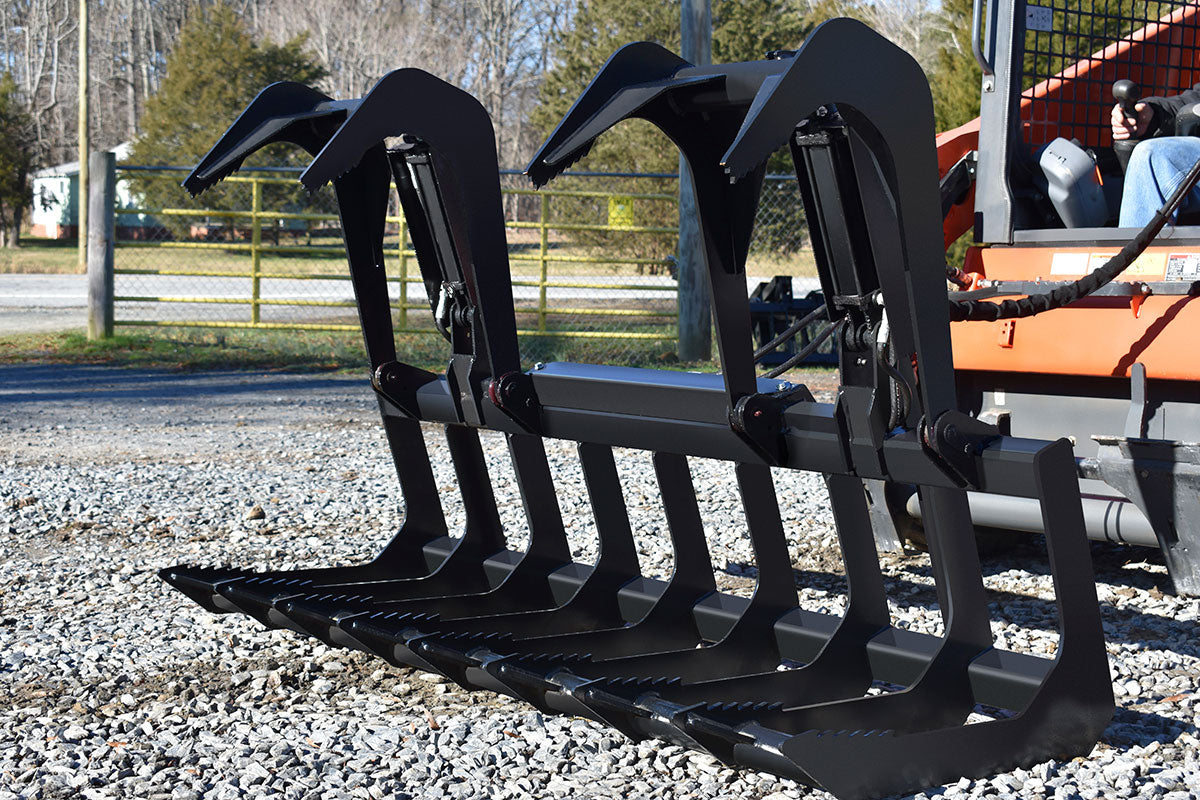 Loflin Fabrication | Compact Tractor Root Grapples | 54" - 72" | For Compact Tractor