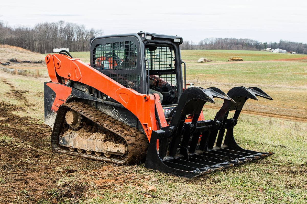 Loflin Fabrication | Standard Duty Root Grapples | 60" - 84" | For Skid Steer