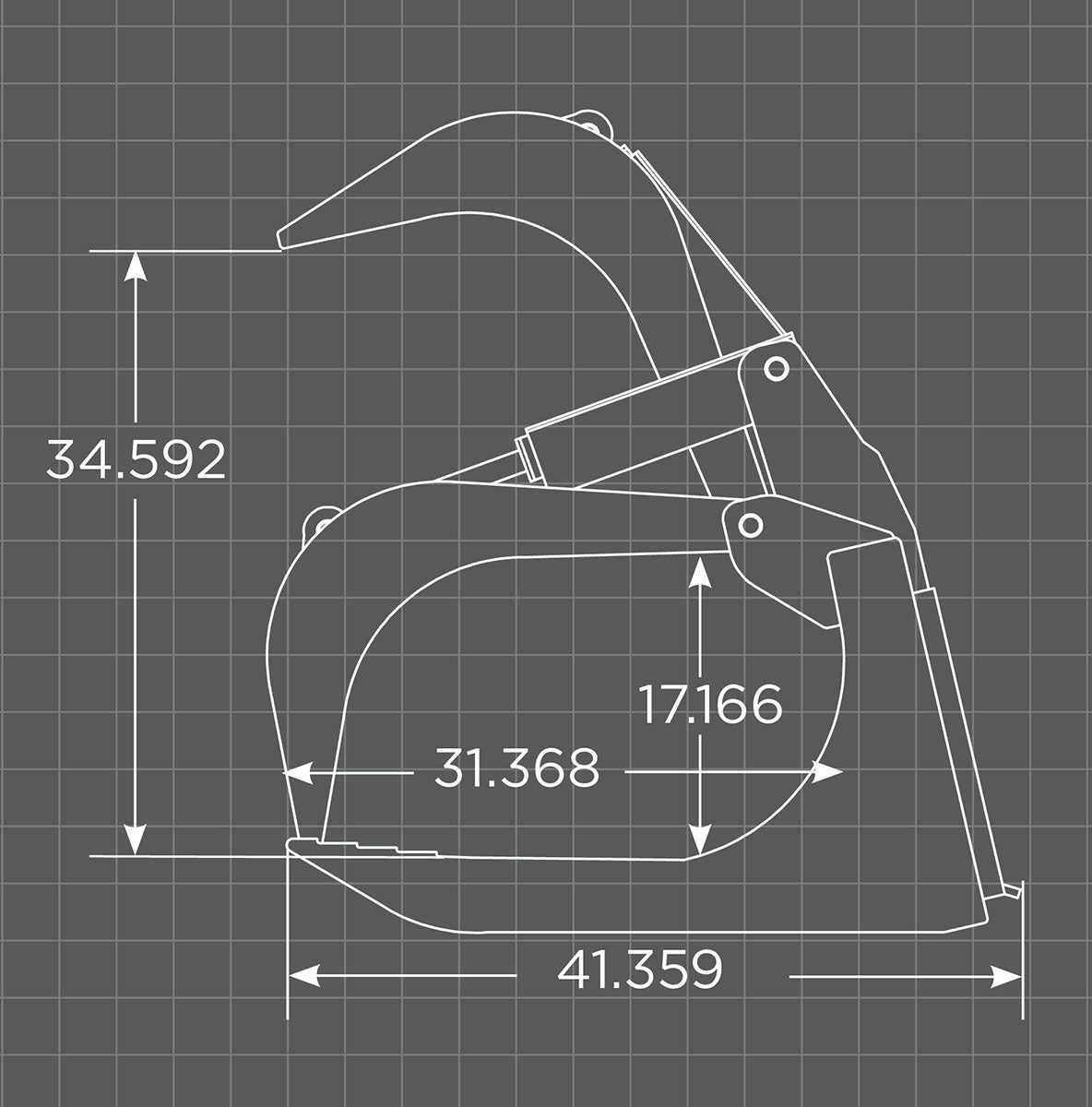 Loflin Fabrication | Standard Duty Root Grapples | 60" - 84" | For Skid Steer