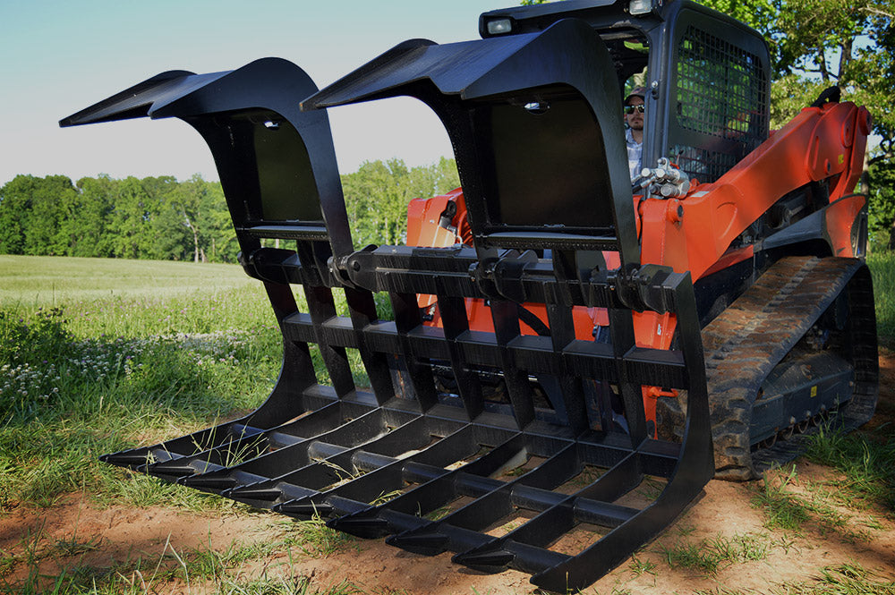 Loflin Fabrication | Monster Root Grapples | 72" - 96" | For Skid Steer
