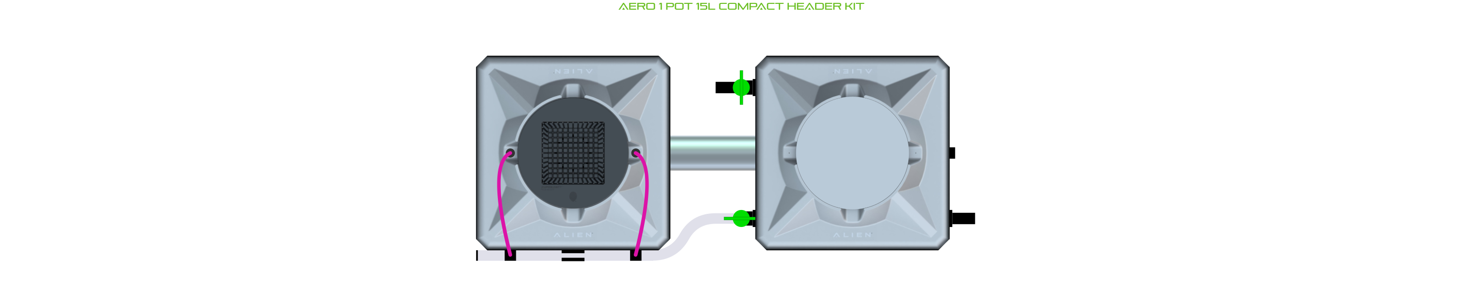 Alien Hydroponics AERO 1 Pot Kit