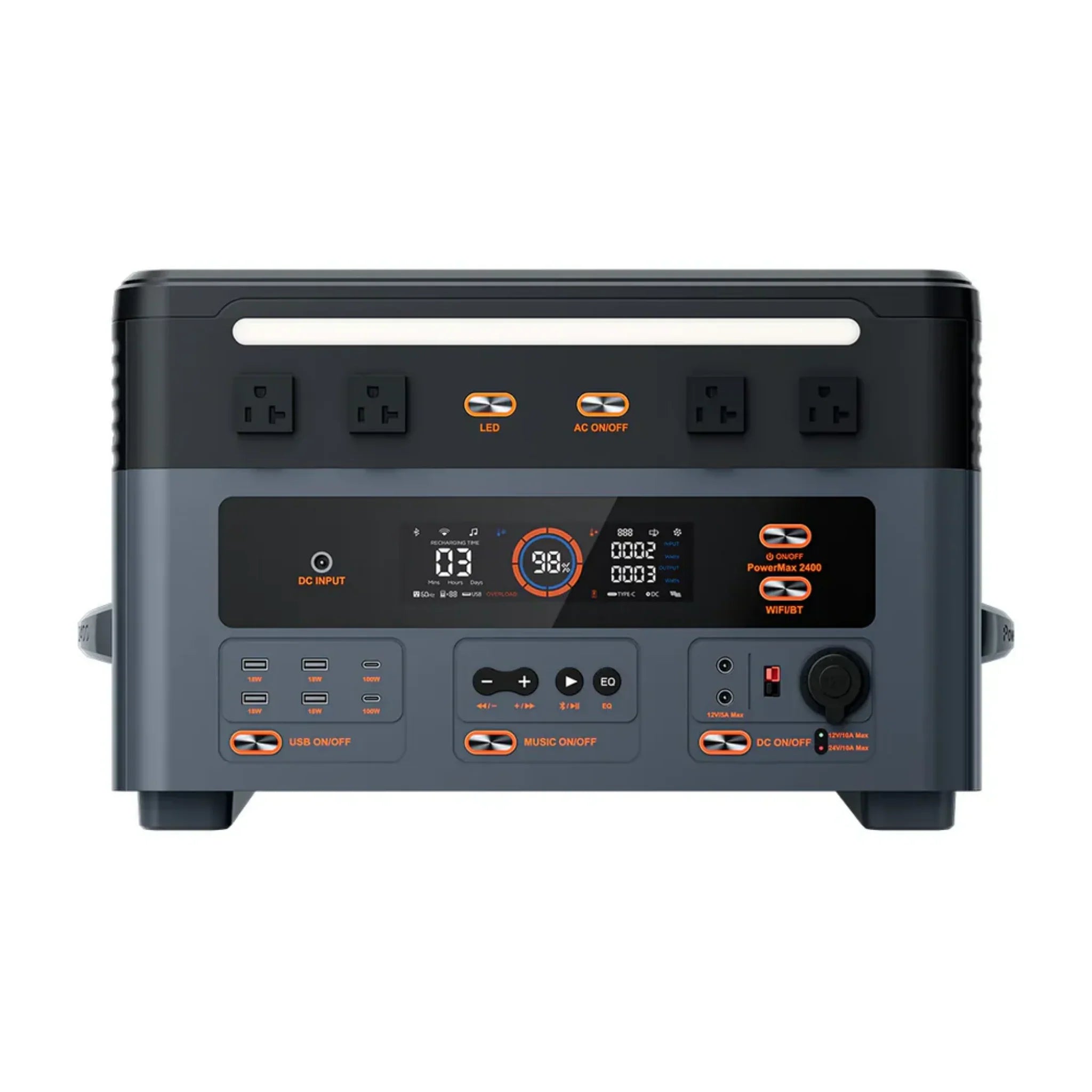 Oscal PowerMax 2400 Portable Power Station (PowerMax-2401)