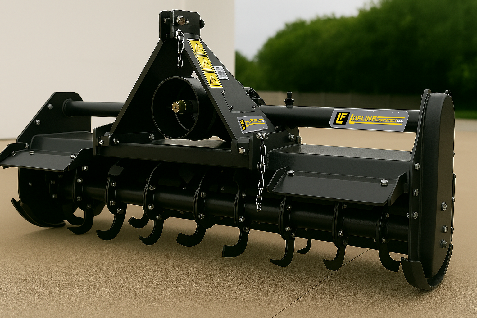 Loflin Fabrication | Tiller | 80" Width | For Tractor