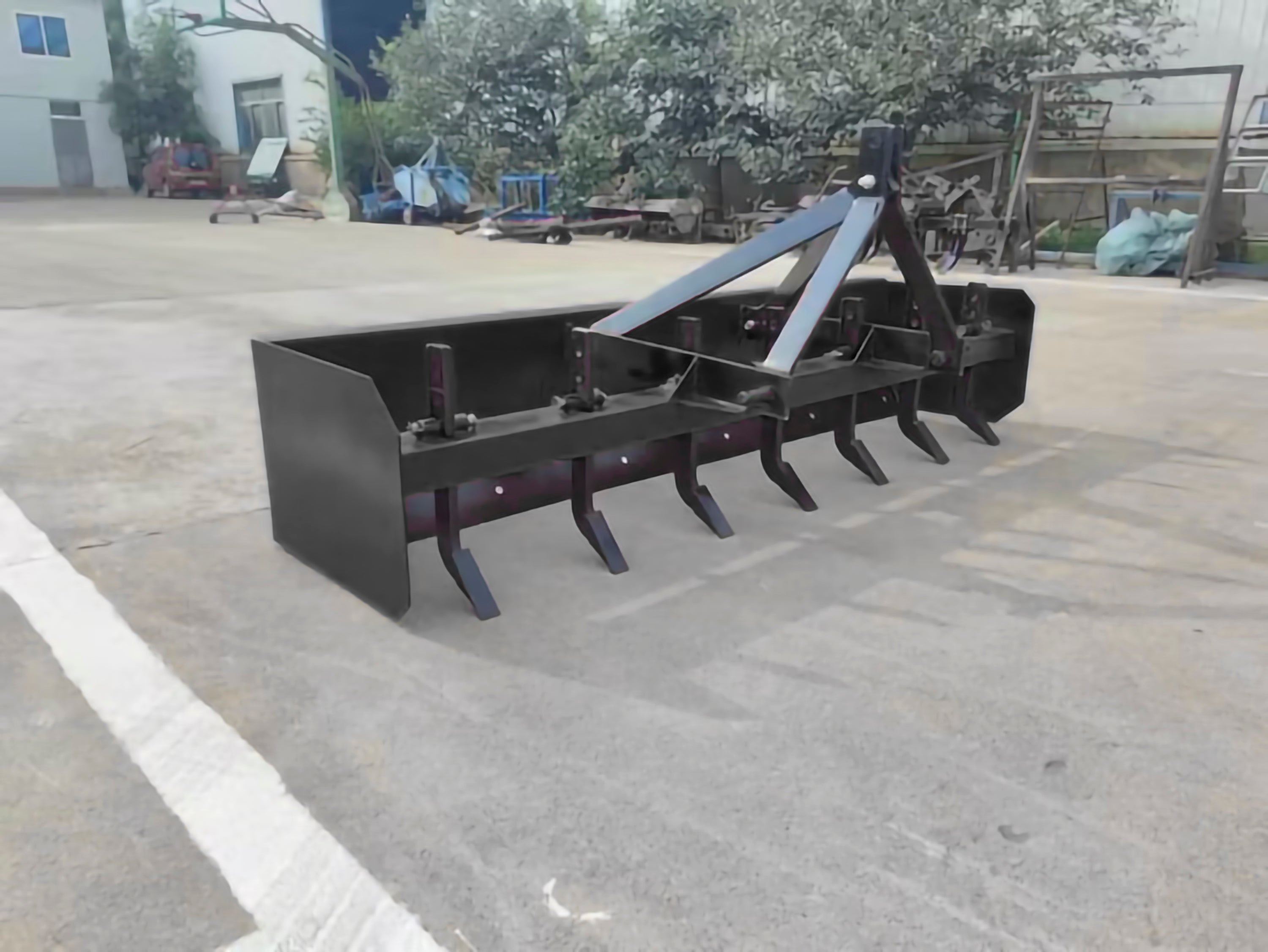 Loflin Fabrication | Box Blade Ripper | 60" 72" & 84" Widths | 3 Point Hitch | For Tractors