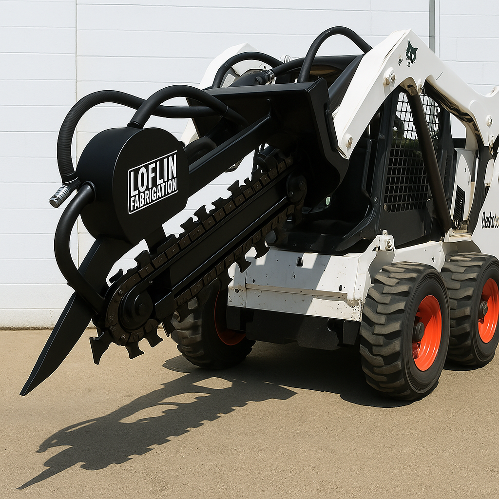 Loflin Fabrication | Trencher | Up to 36" | For Skid Steer