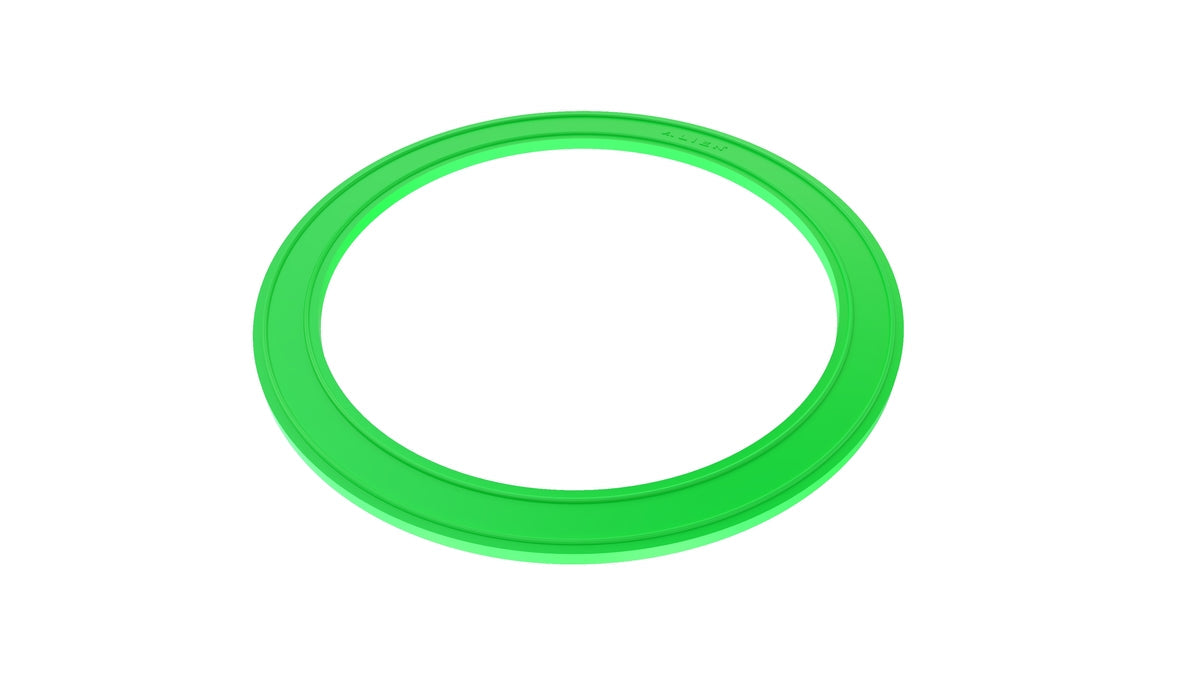 Alien Hydroponics Washer 5" Green Silicone