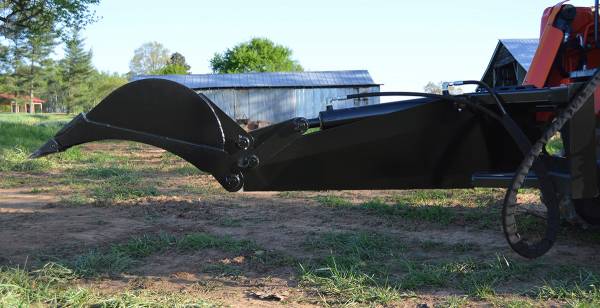 Loflin Fabrication | Backhoe | 48" Arm Length | For Mini Skid Steers