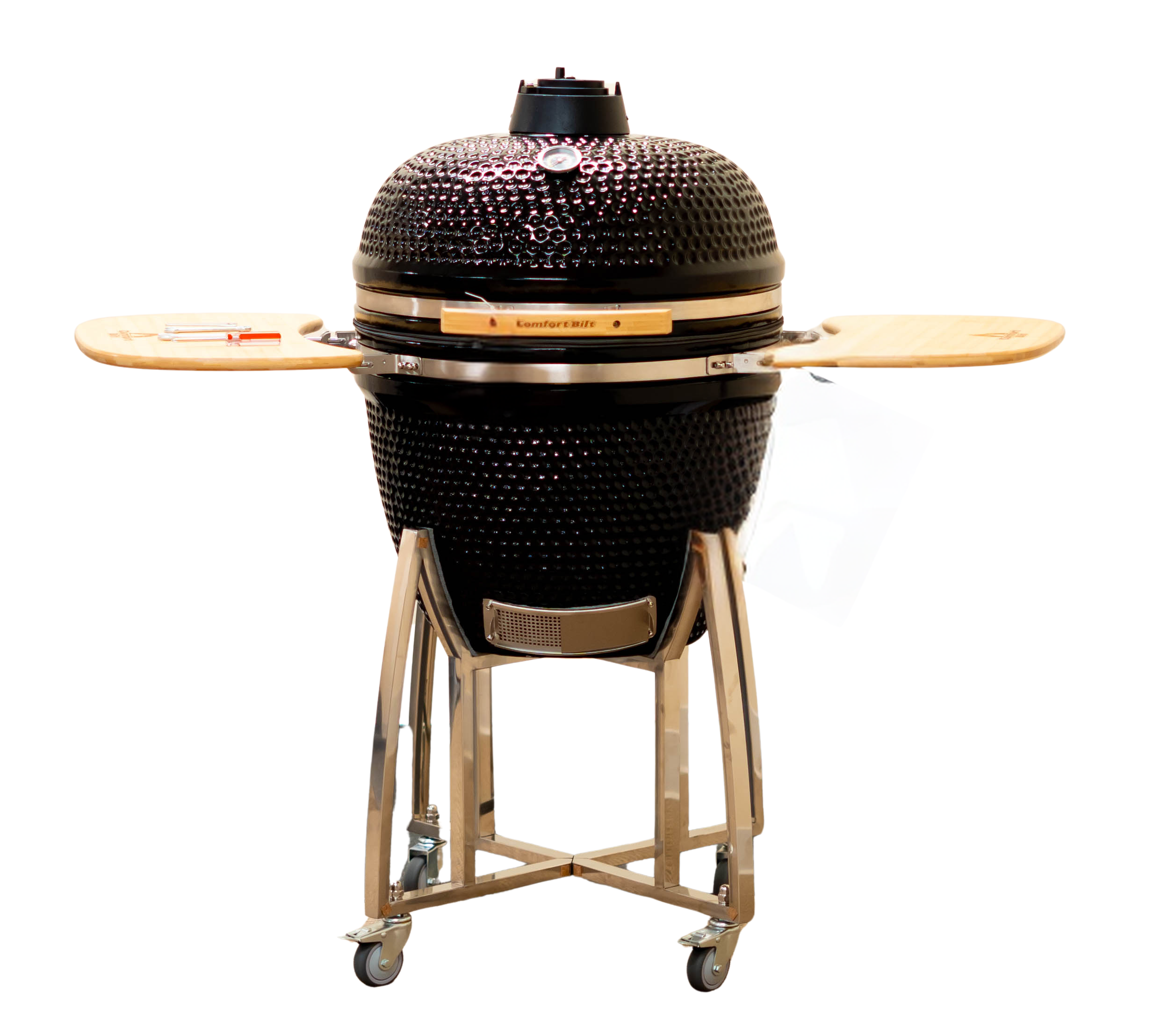 23" COALS by Comfortbilt / Kamado Grill Charcoal Ceramic Grill - Black