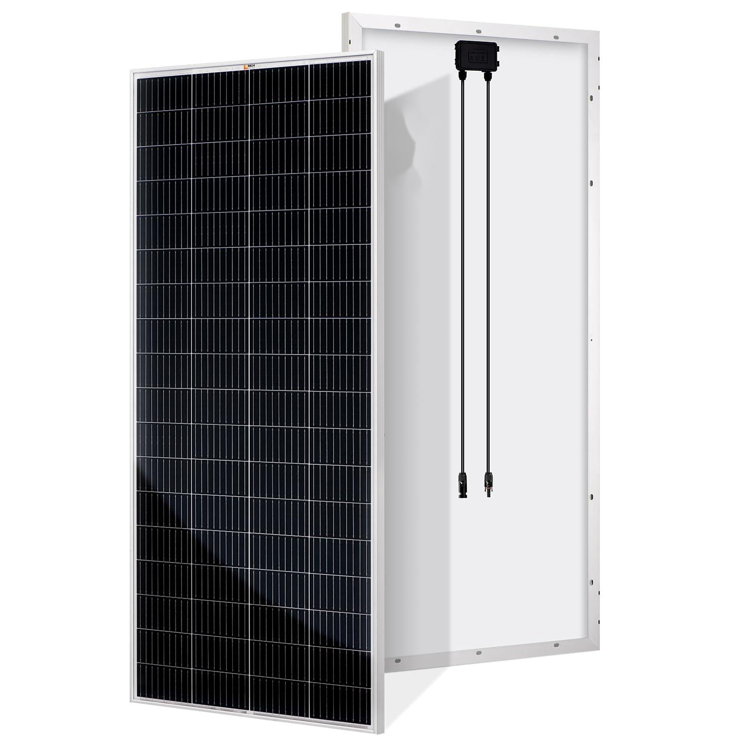 ACOPOWER 200 Watt 24 Volt 9BB Cell Monocrystalline Solar Panel HY200-24M