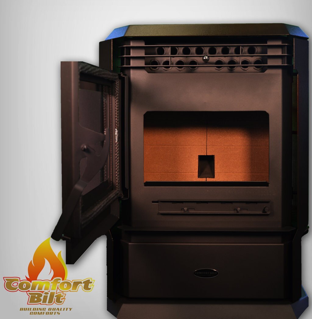 ComfortBilt Pellet Stove Dark Brown HP61