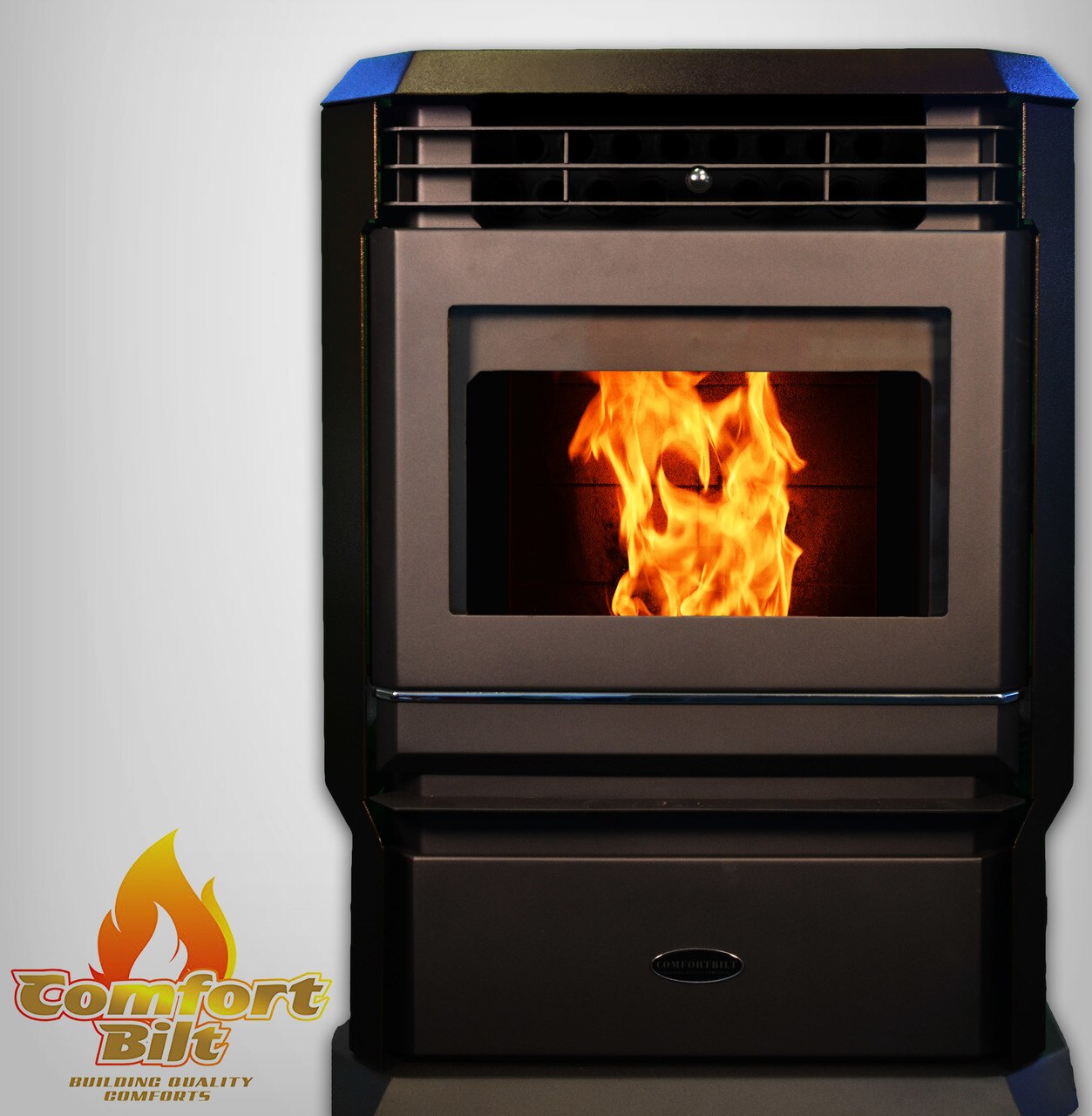 ComfortBilt Pellet Stove Dark Brown HP61