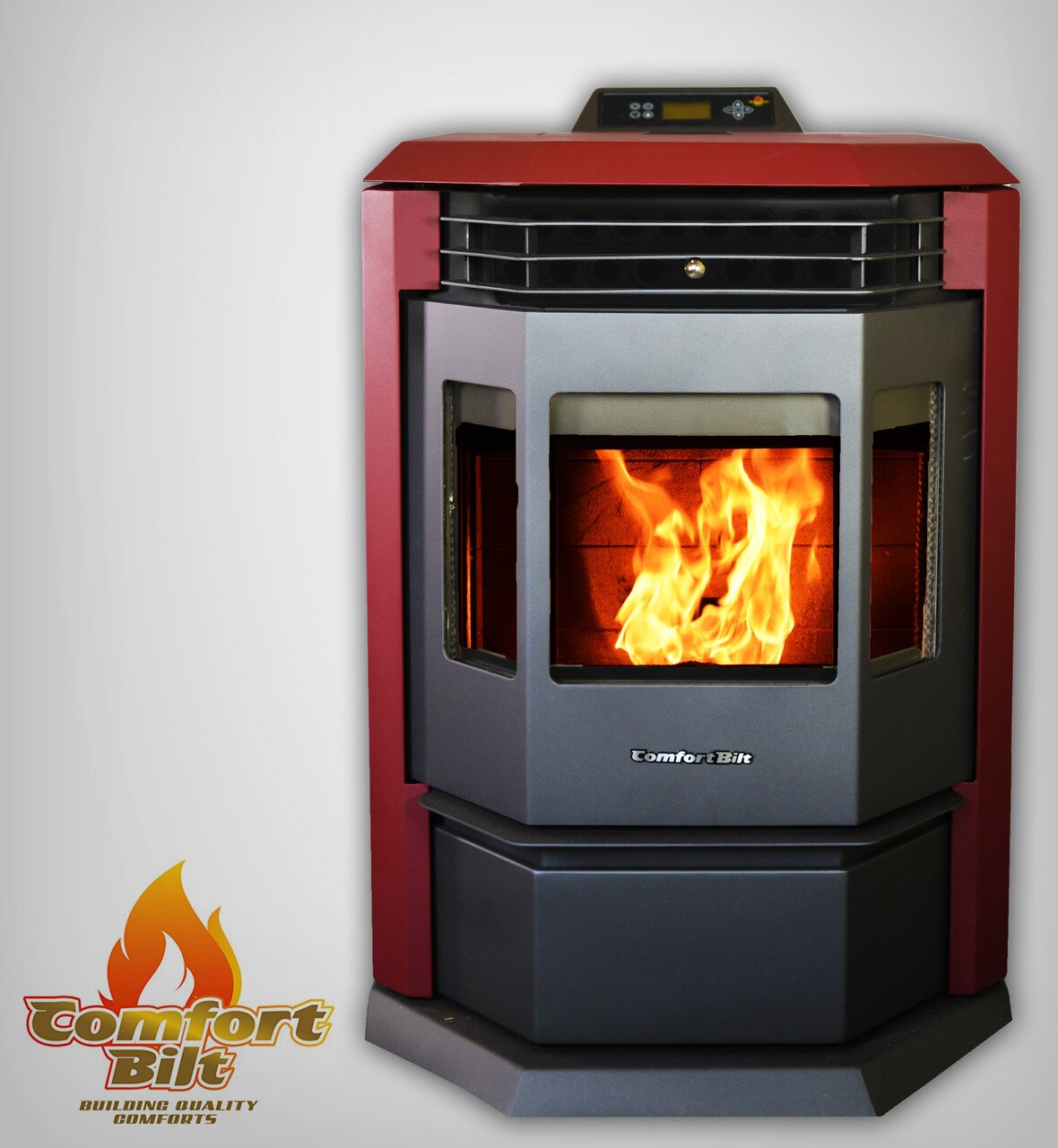 ComfortBilt Pellet Stove Burgundy HP22