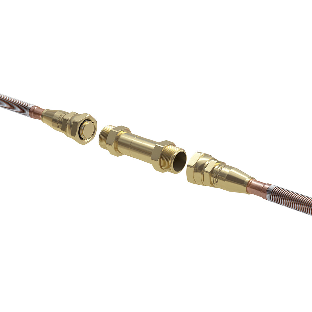 MRCOOL® 3/8 No-Vac Coupler + 3/4 No-Vac Coupler (NVCOUPLER-3834)