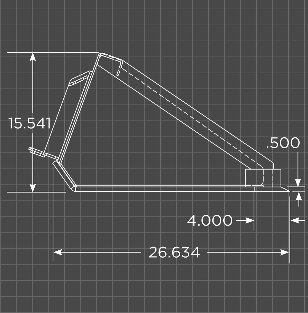 Loflin Fabrication | Low Profile Bucket | 48" - 84" | For Mini Skid Steer & Compact Tractor