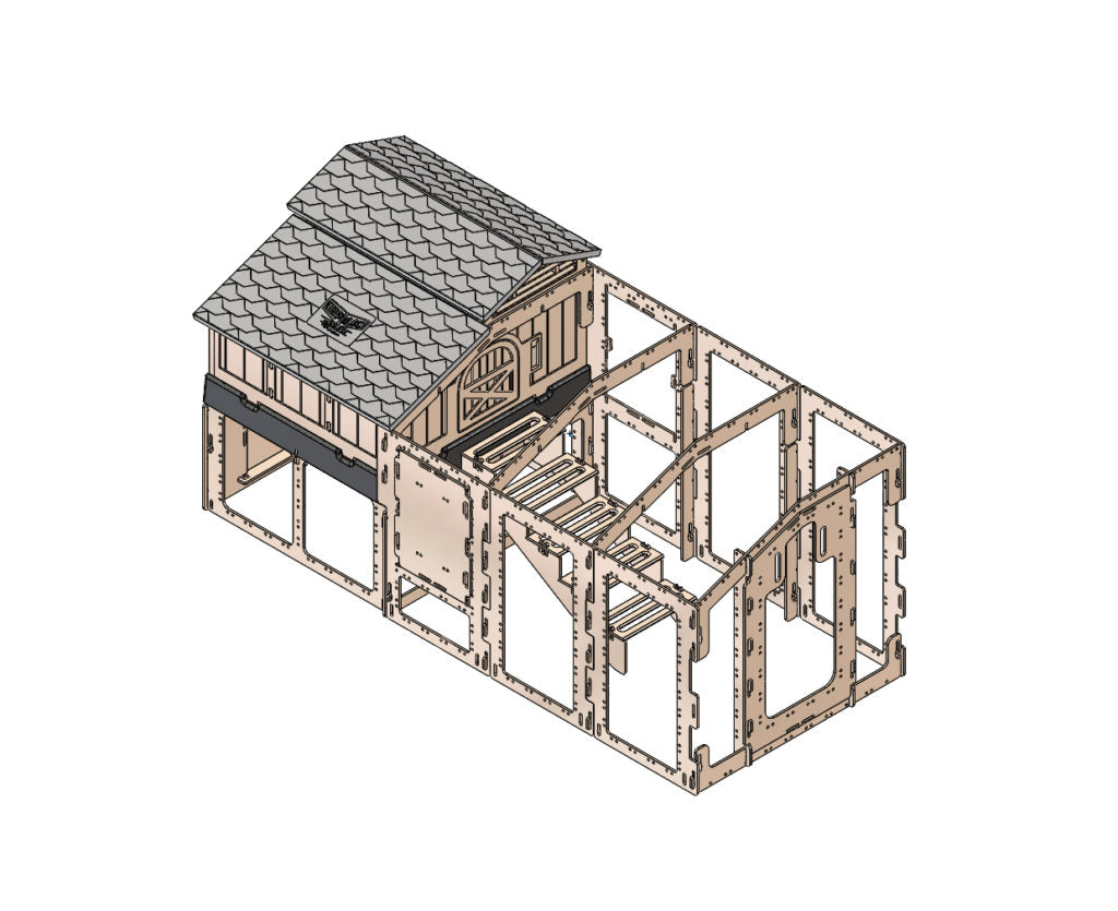 Snap Lock by Formex Run for Standard Coops (COOPRUN-STD)