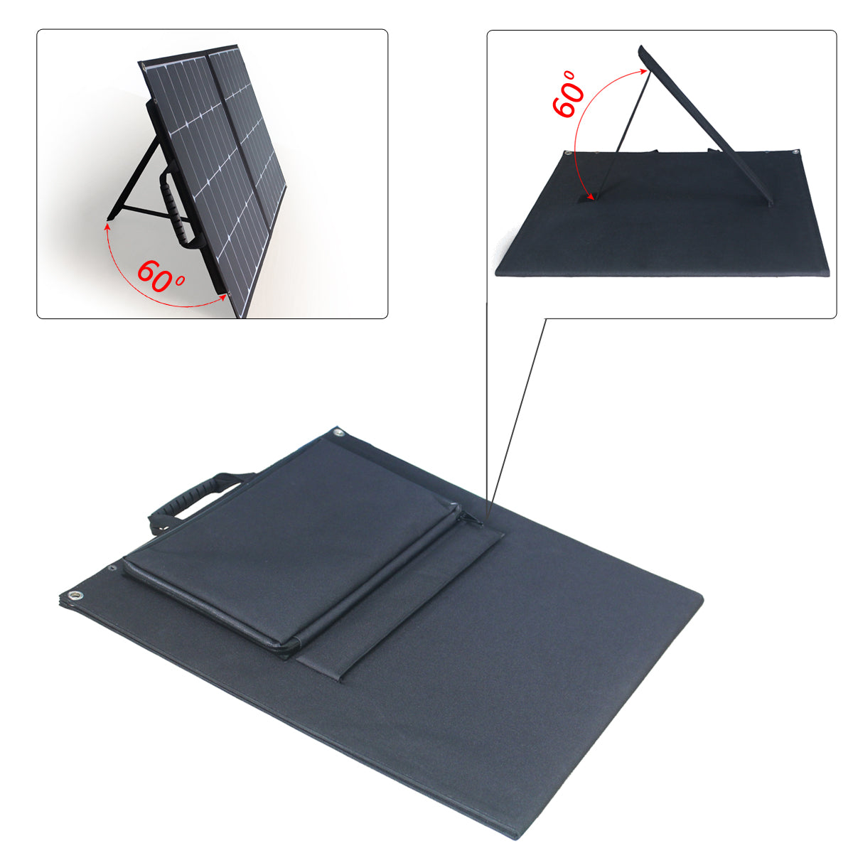 ACOPOWER 100 Watt Monocrystalline Sunpower Foldable Solar Panel HY-100SF21/100W