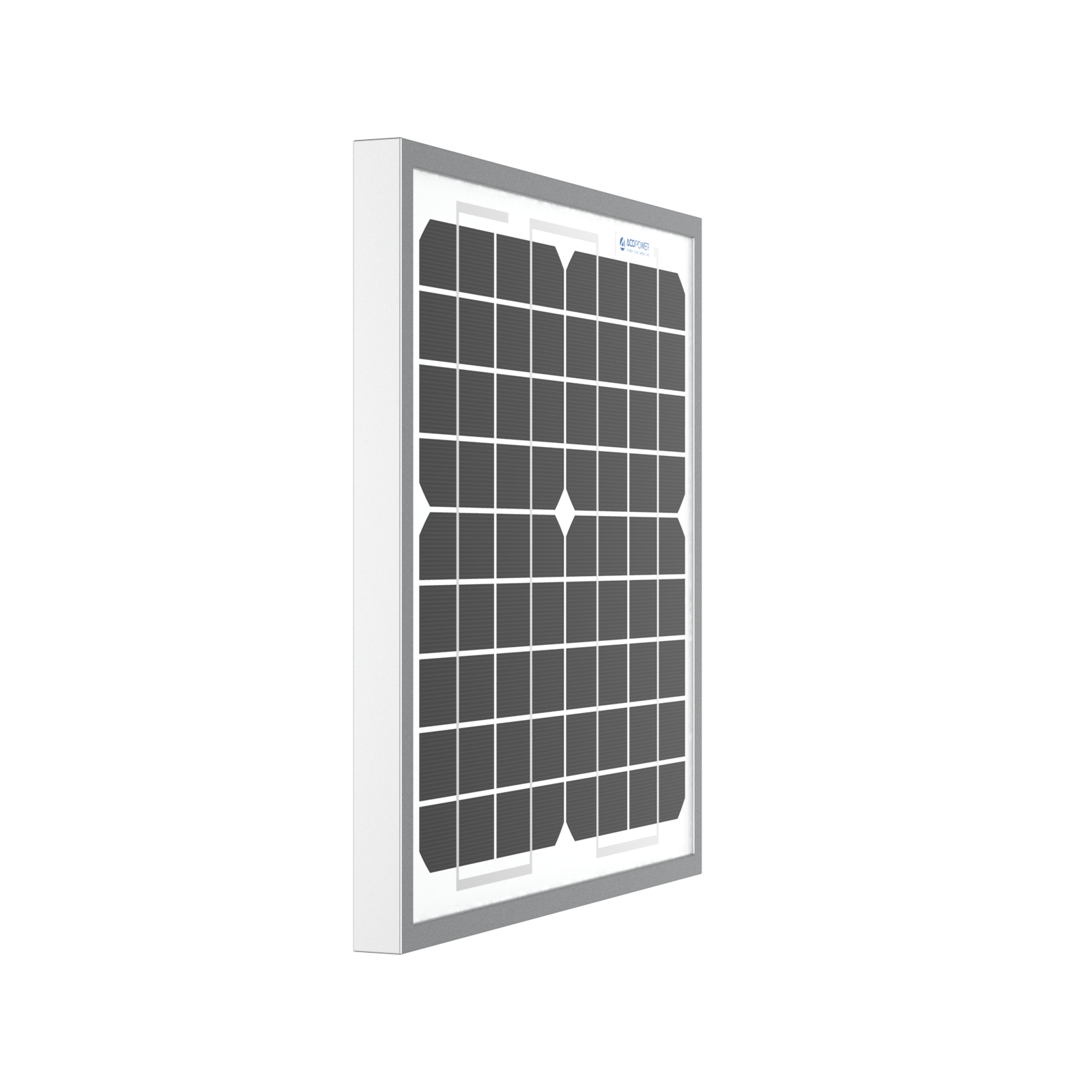 ACOPOWER 10 Watt 12 Volt Monocrystalline Solar Panel HY010-12M
