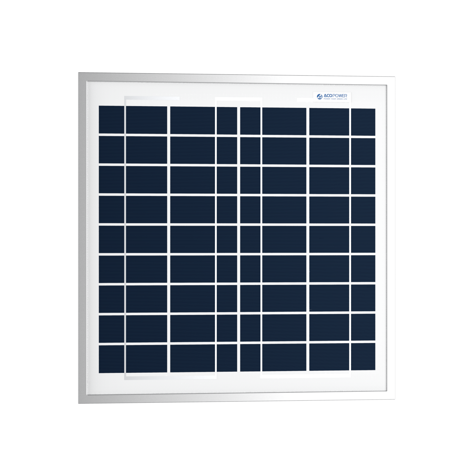 ACOPOWER 15 Watt 12 Volt Polycrystalline Solar Panel HY015-12P
