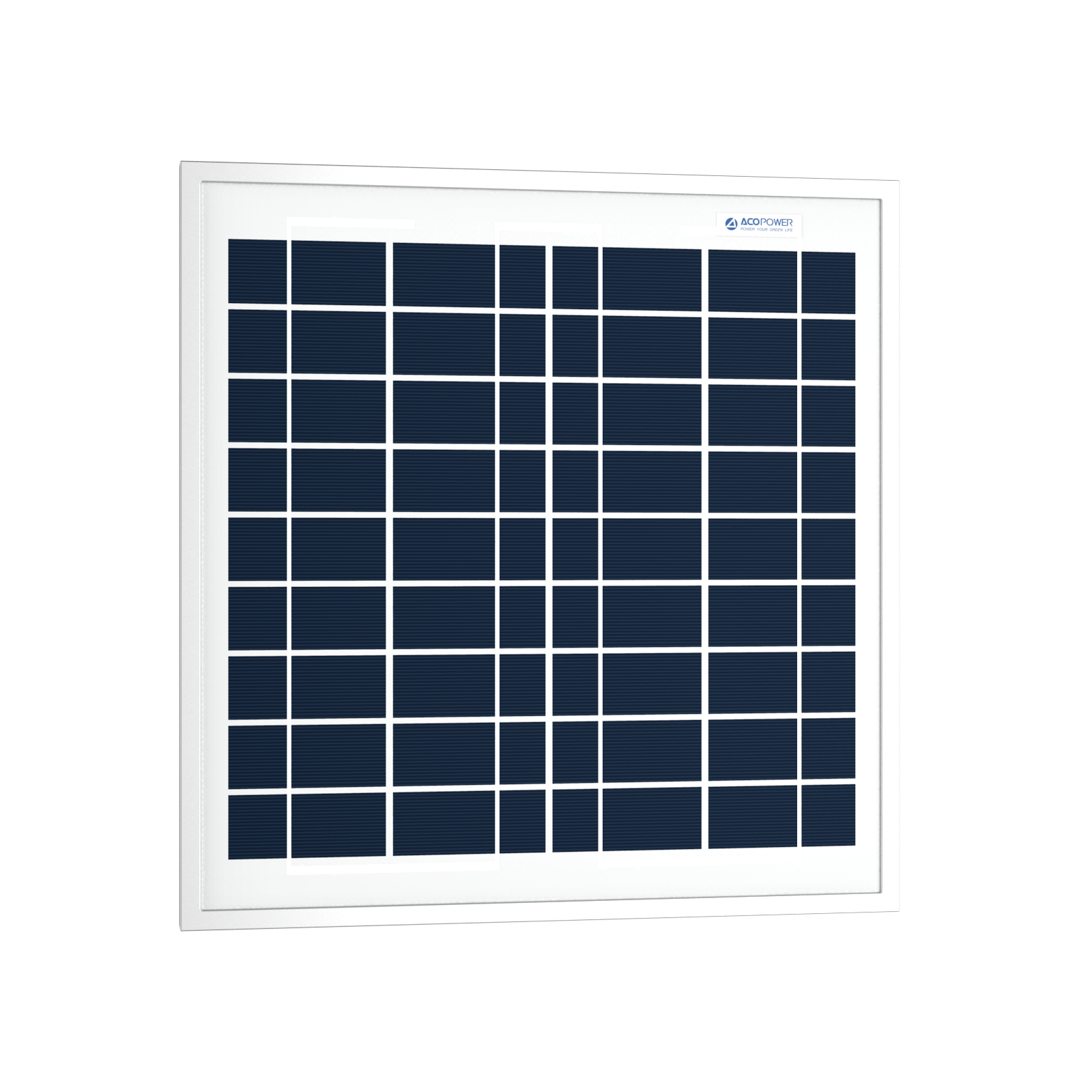 ACOPOWER 15 Watt 12 Volt Polycrystalline Solar Panel HY015-12P
