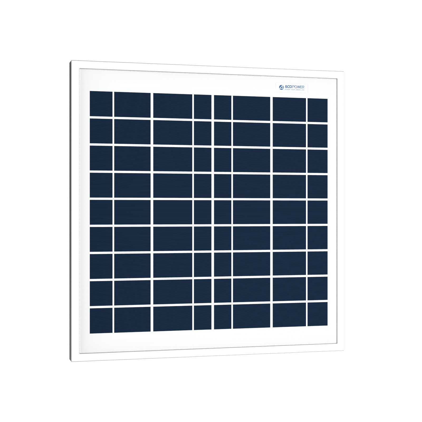 ACOPOWER 15 Watt 12 Volt Polycrystalline Solar Panel HY015-12P