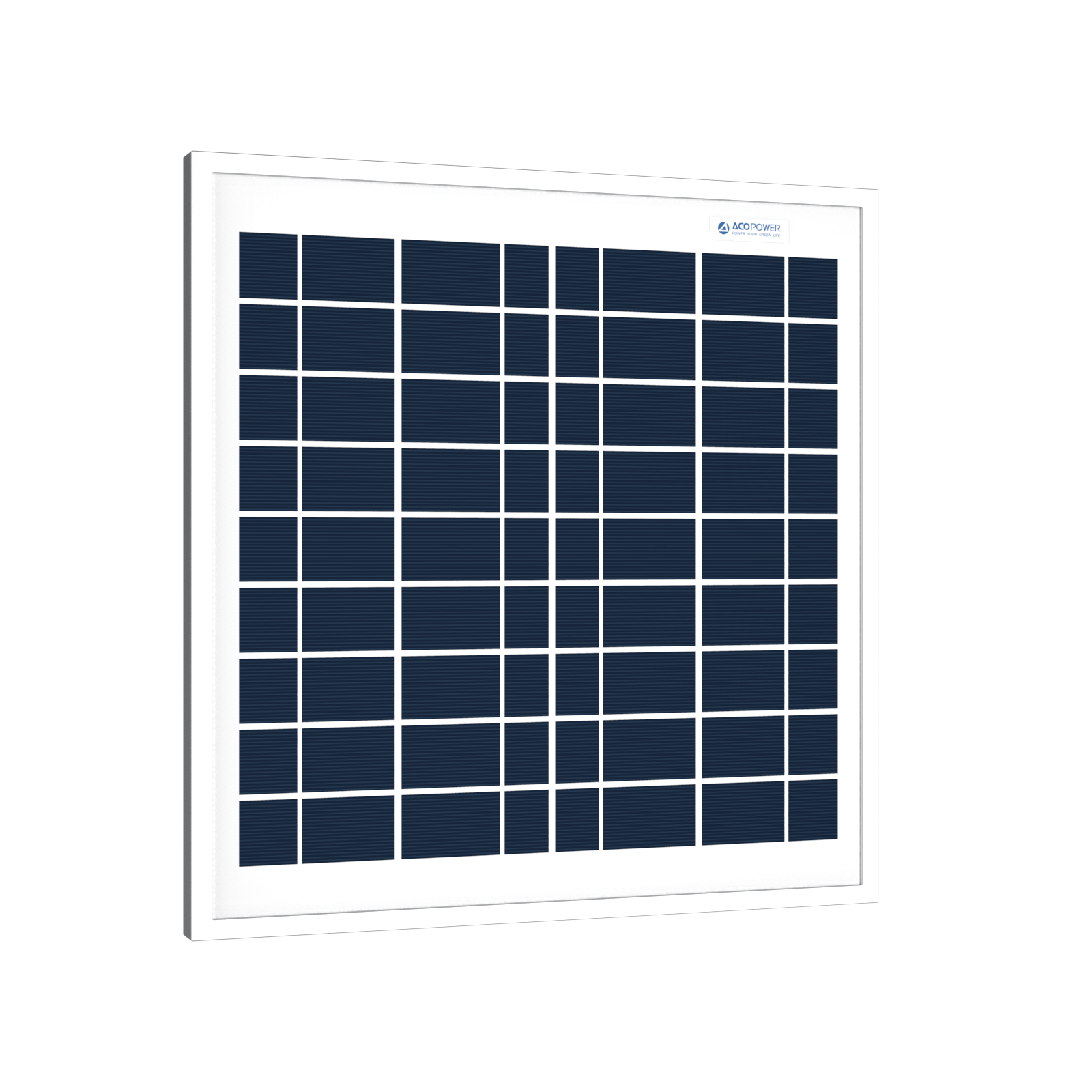 ACOPOWER 15 Watt 12 Volt Polycrystalline Solar Panel HY015-12P