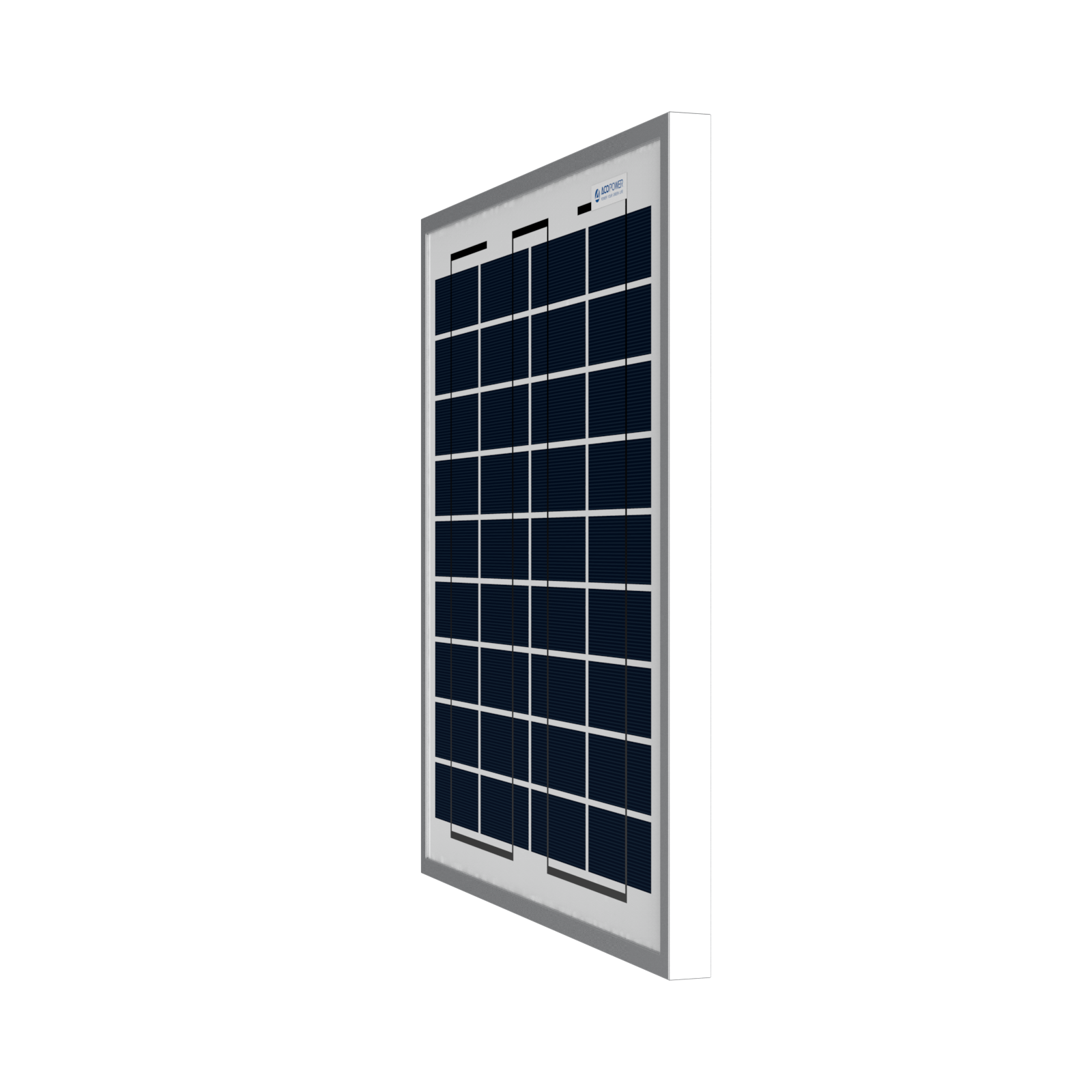 ACOPOWER 15 Watt 12 Volt Polycrystalline Solar Panel HY015-12P
