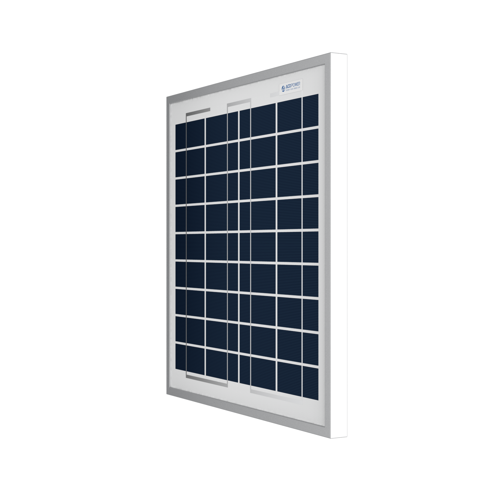 ACOPOWER 15 Watt 12 Volt Polycrystalline Solar Panel HY015-12P