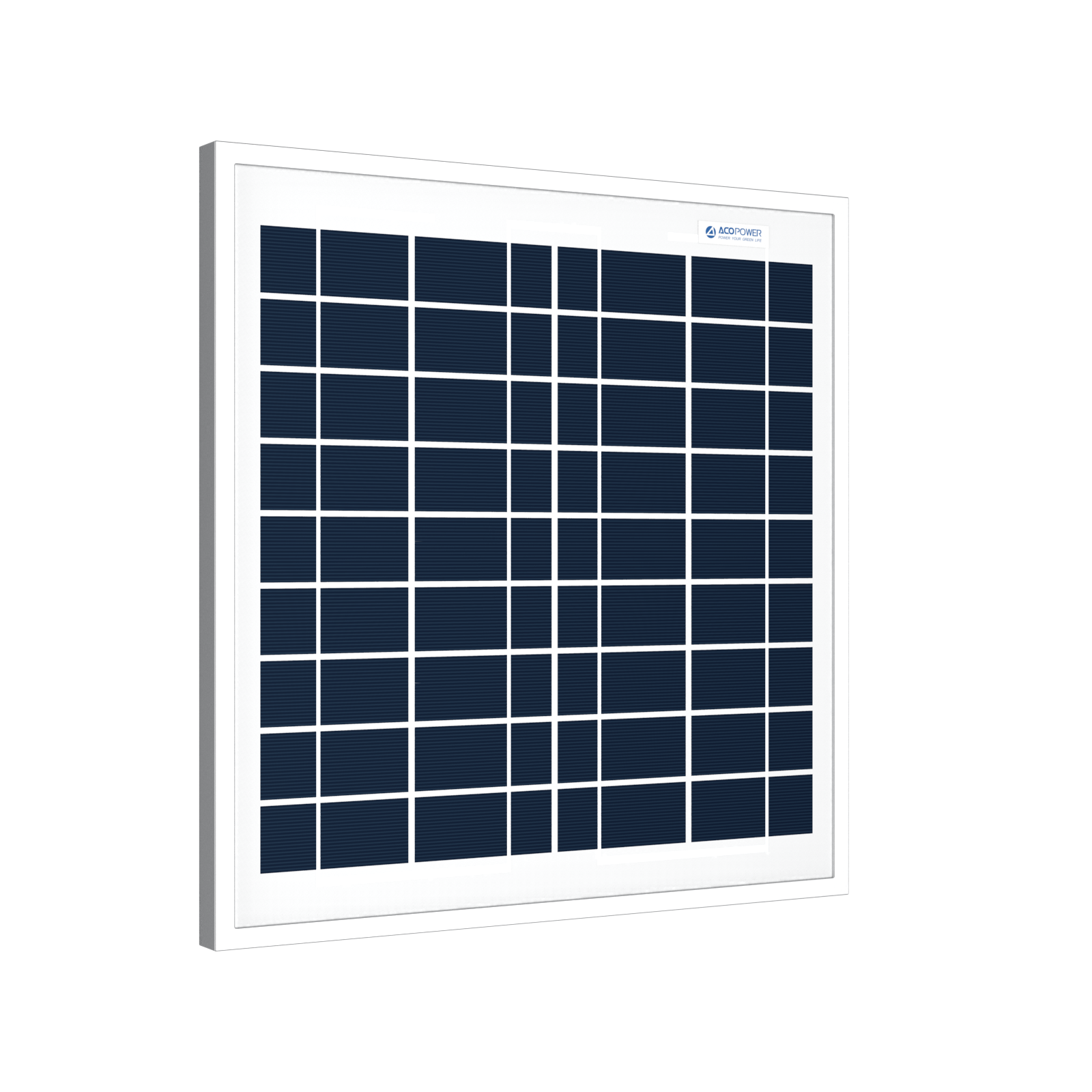 ACOPOWER 15 Watt 12 Volt Polycrystalline Solar Panel HY015-12P