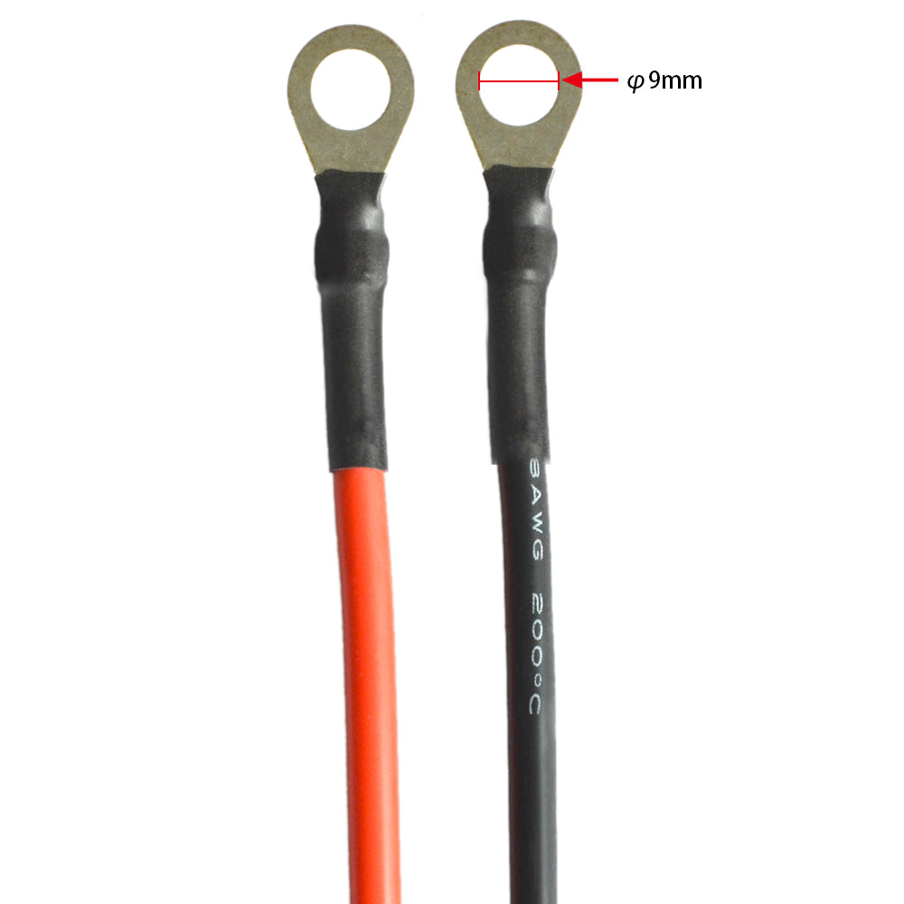 ACOPOWER 9ft 8AWG Anderson-Ring Cable HY-AS-AR0809