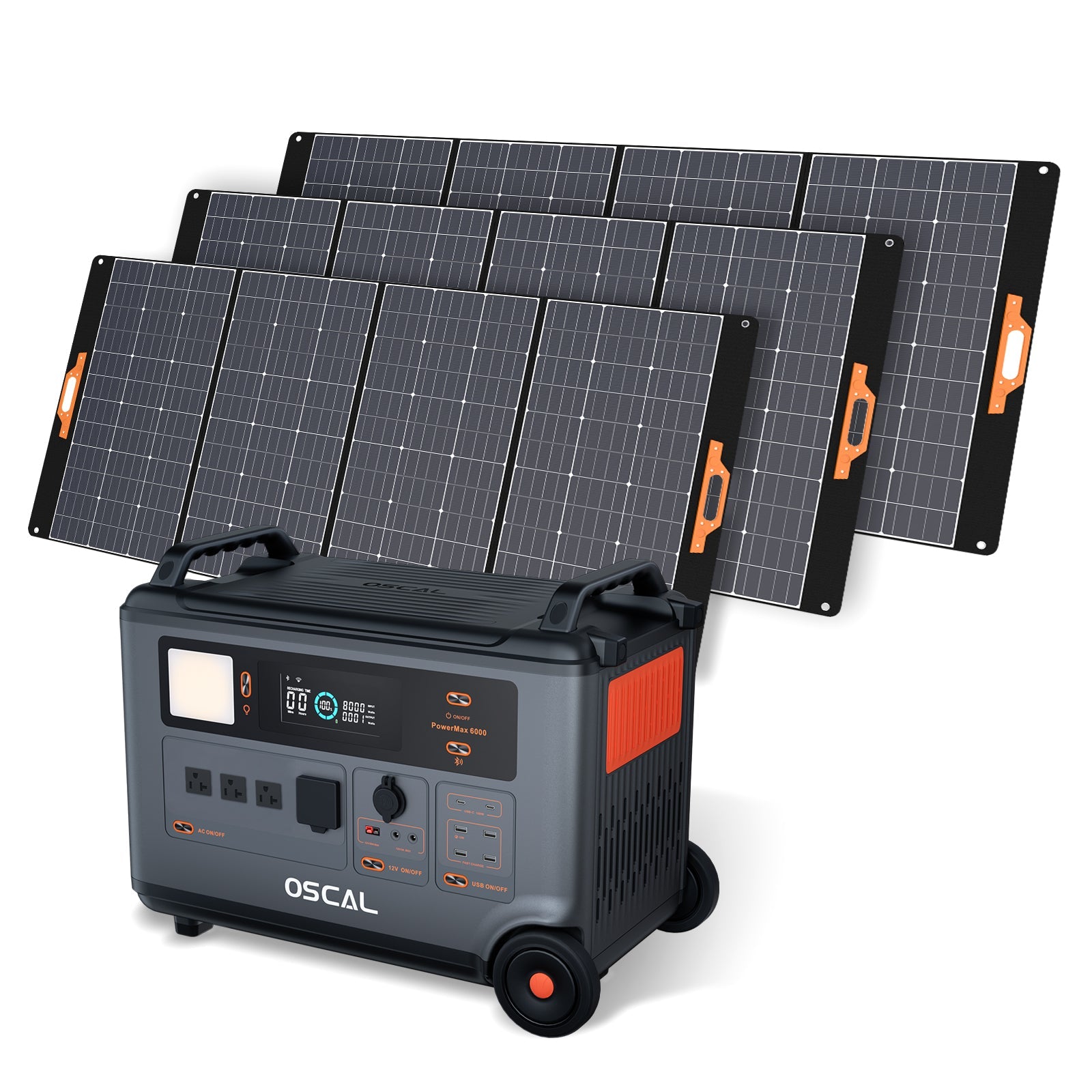 Oscal PowerMax 6000 6000W Portable Power Station (PowerMax-6000)