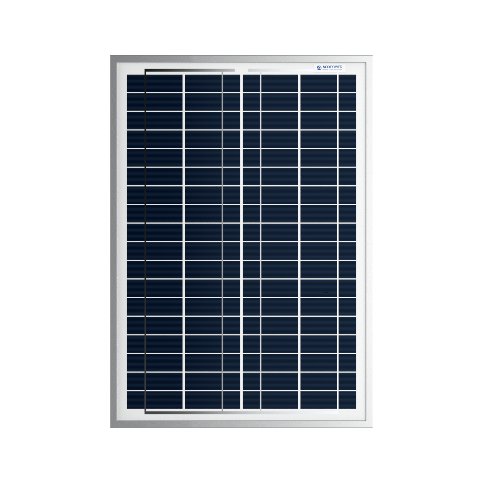 ACOPOWER 25 Watt 12 Volt Polycrystalline Solar Panel HY025-12P