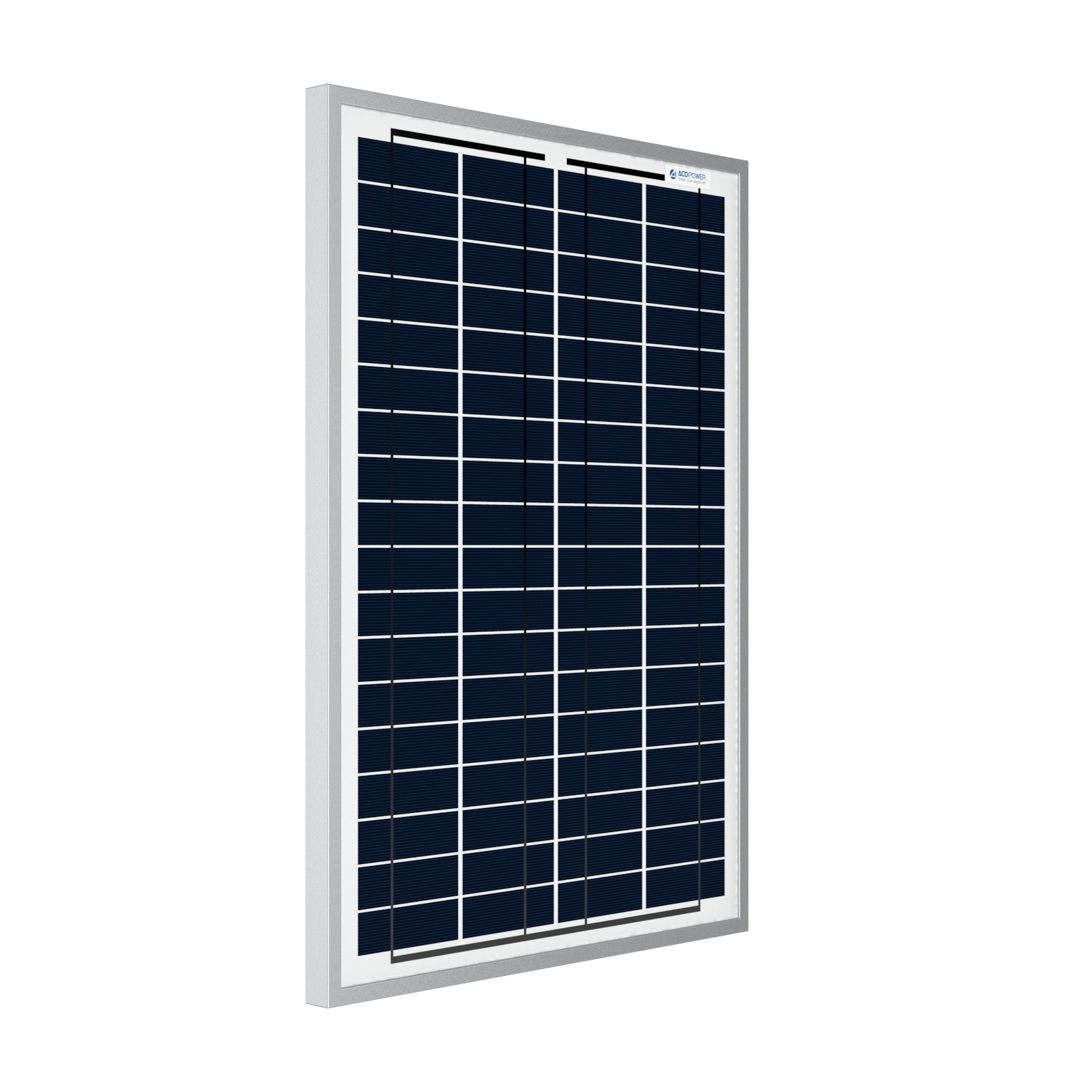 ACOPOWER 25 Watt 12 Volt Polycrystalline Solar Panel HY025-12P