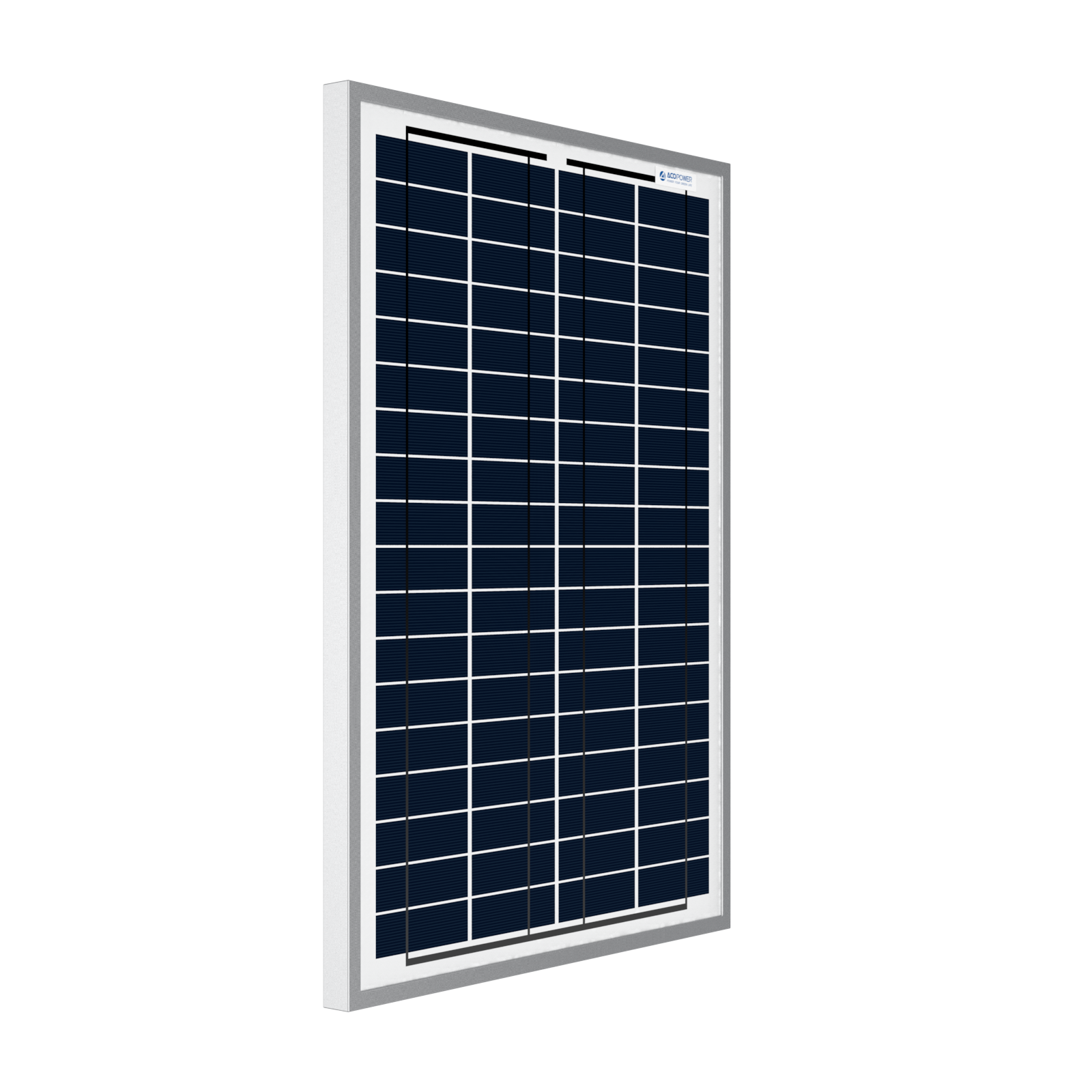 ACOPOWER 25 Watt 12 Volt Polycrystalline Solar Panel HY025-12P