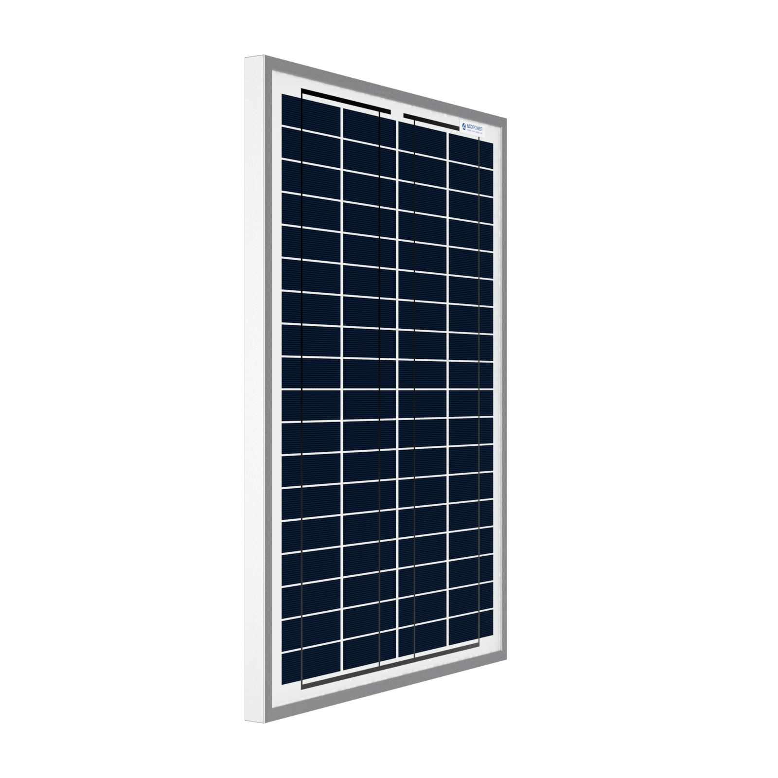 ACOPOWER 25 Watt 12 Volt Polycrystalline Solar Panel HY025-12P