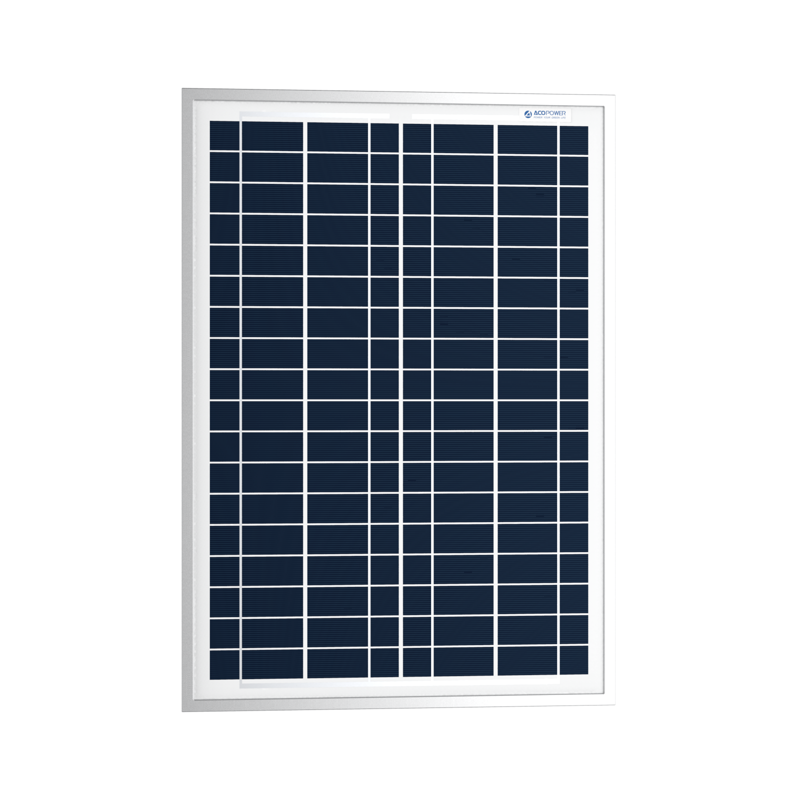 ACOPOWER 25 Watt 12 Volt Polycrystalline Solar Panel HY025-12P