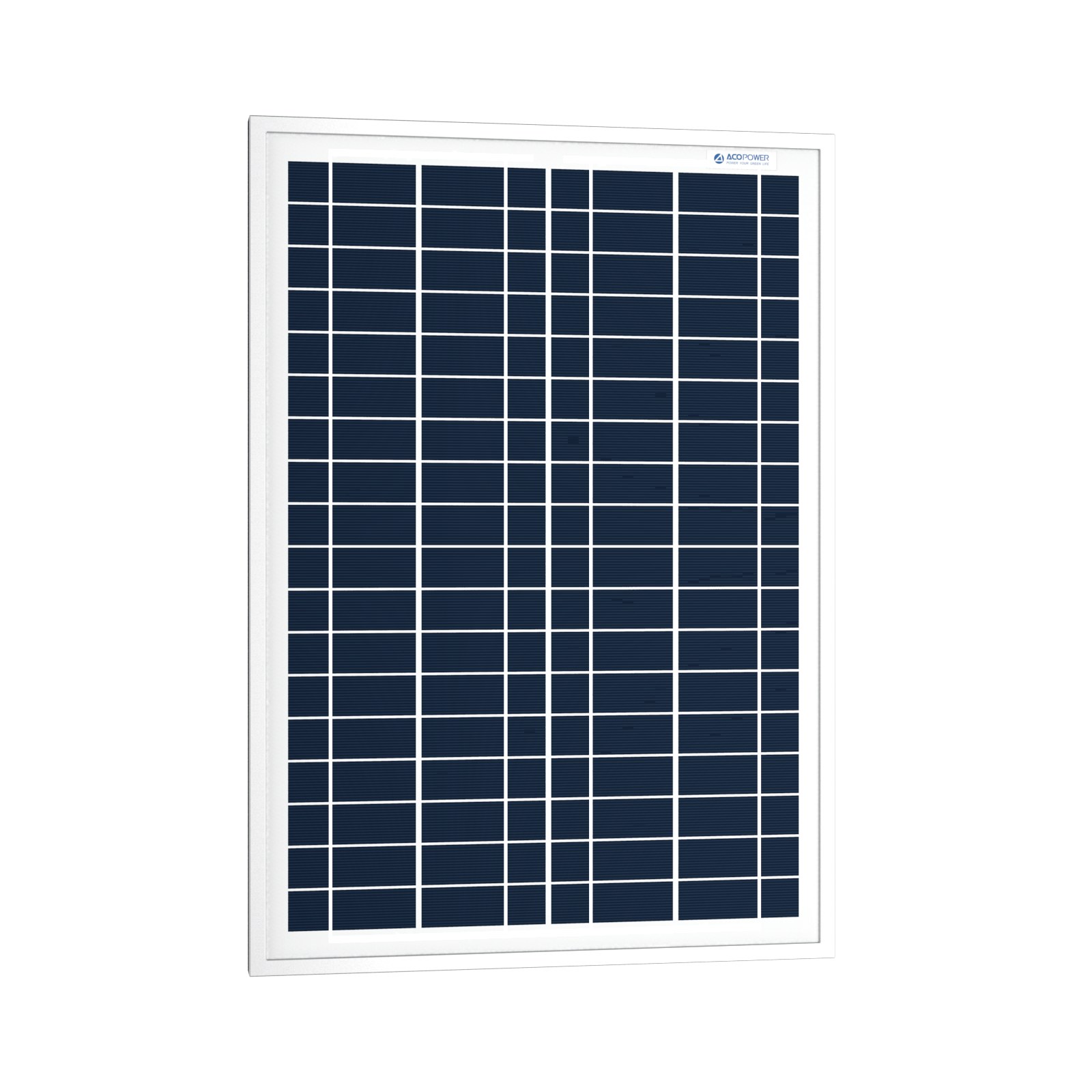 ACOPOWER 25 Watt 12 Volt Polycrystalline Solar Panel HY025-12P