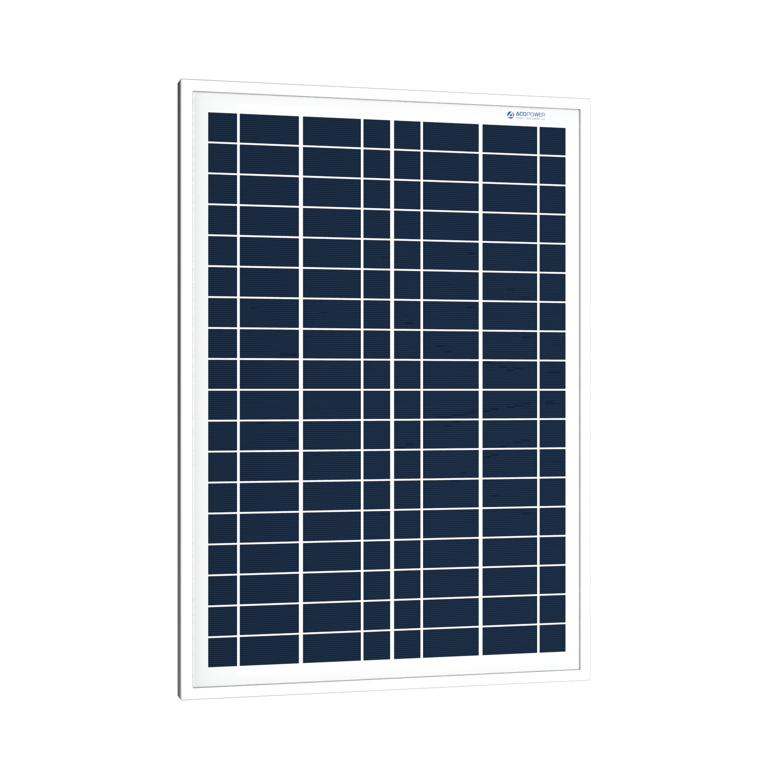 ACOPOWER 25 Watt 12 Volt Polycrystalline Solar Panel HY025-12P