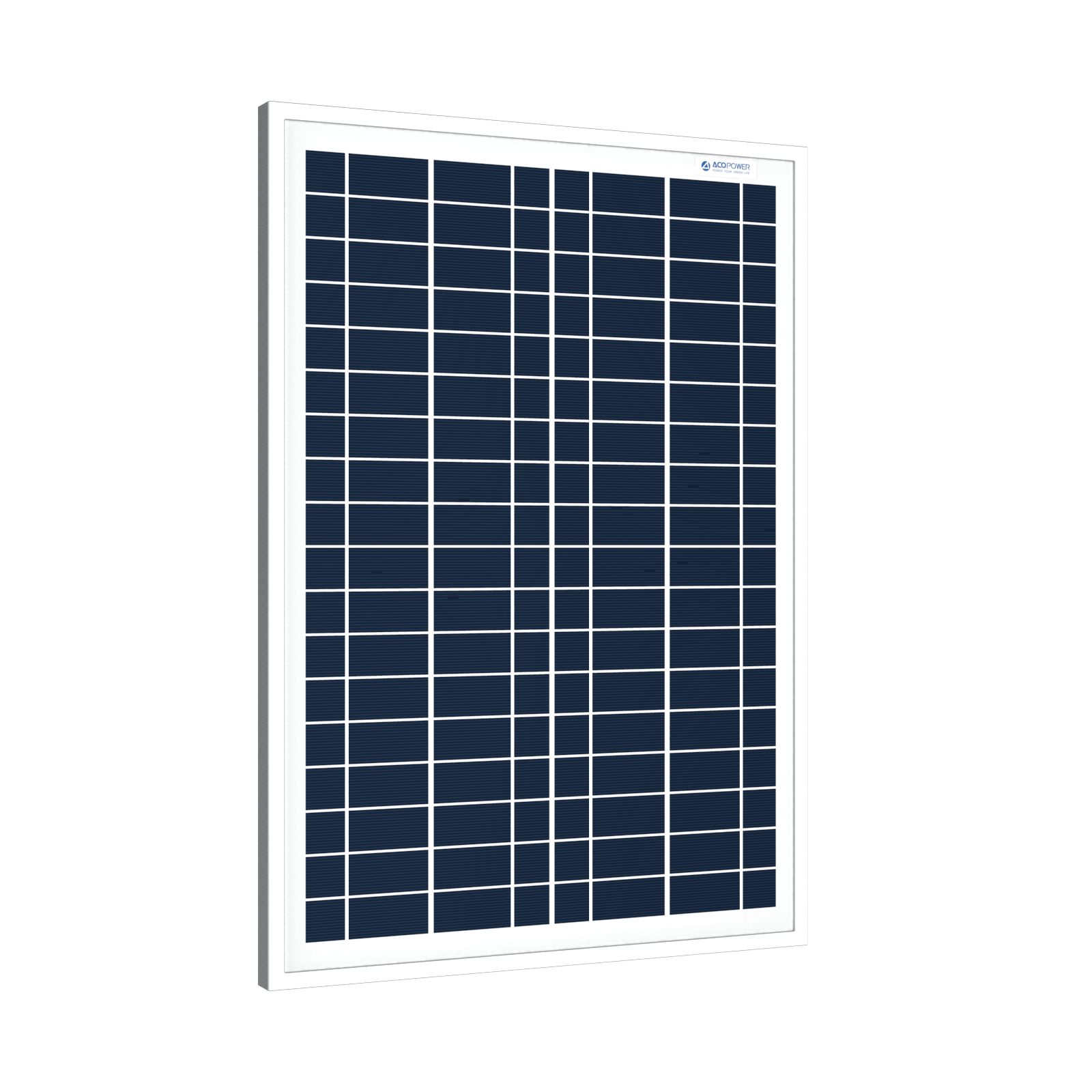 ACOPOWER 25 Watt 12 Volt Polycrystalline Solar Panel HY025-12P