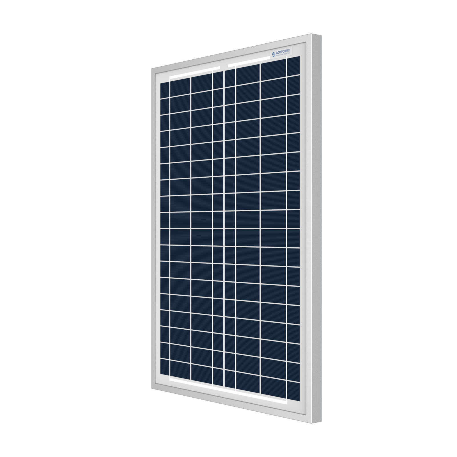 ACOPOWER 25 Watt 12 Volt Polycrystalline Solar Panel HY025-12P