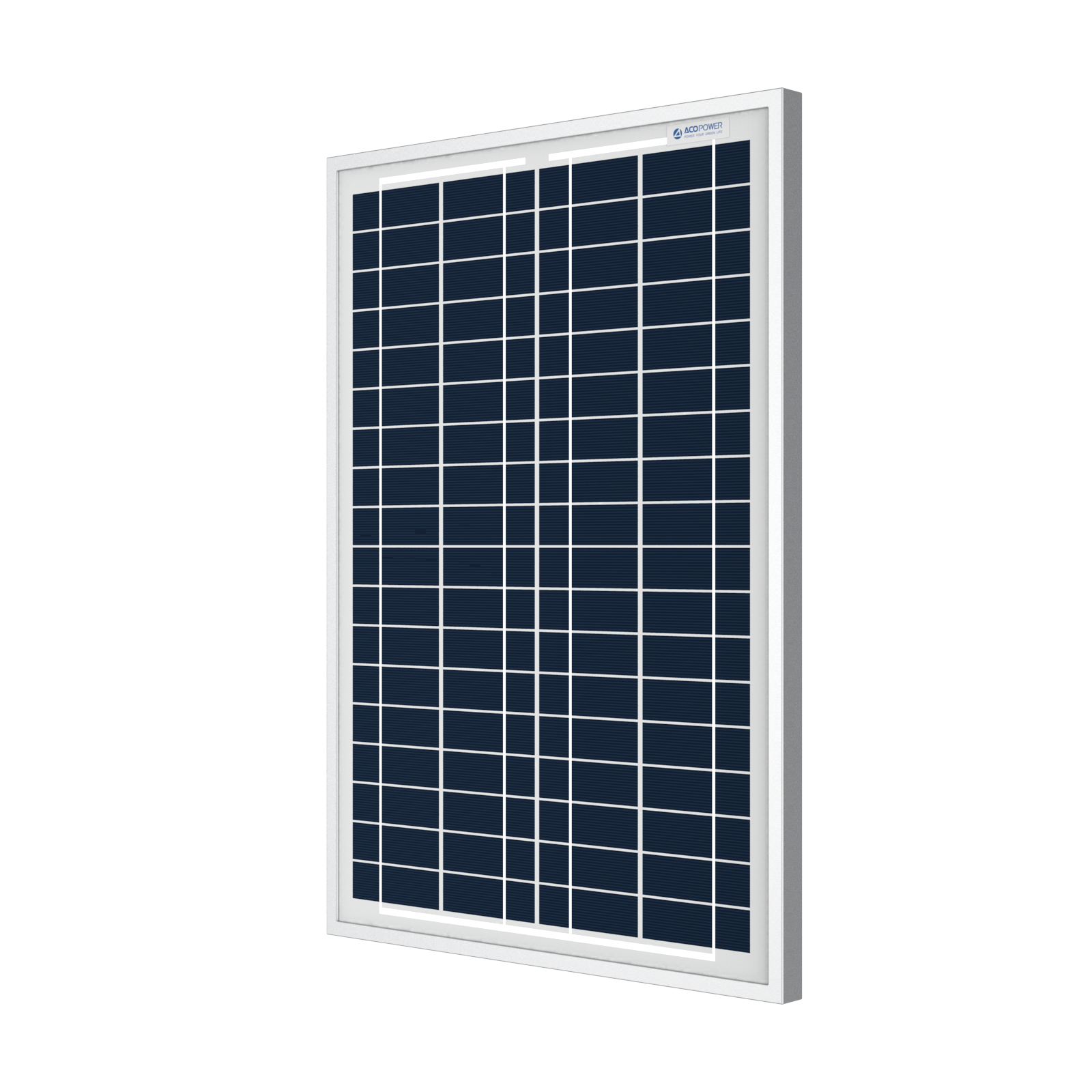 ACOPOWER 25 Watt 12 Volt Polycrystalline Solar Panel HY025-12P