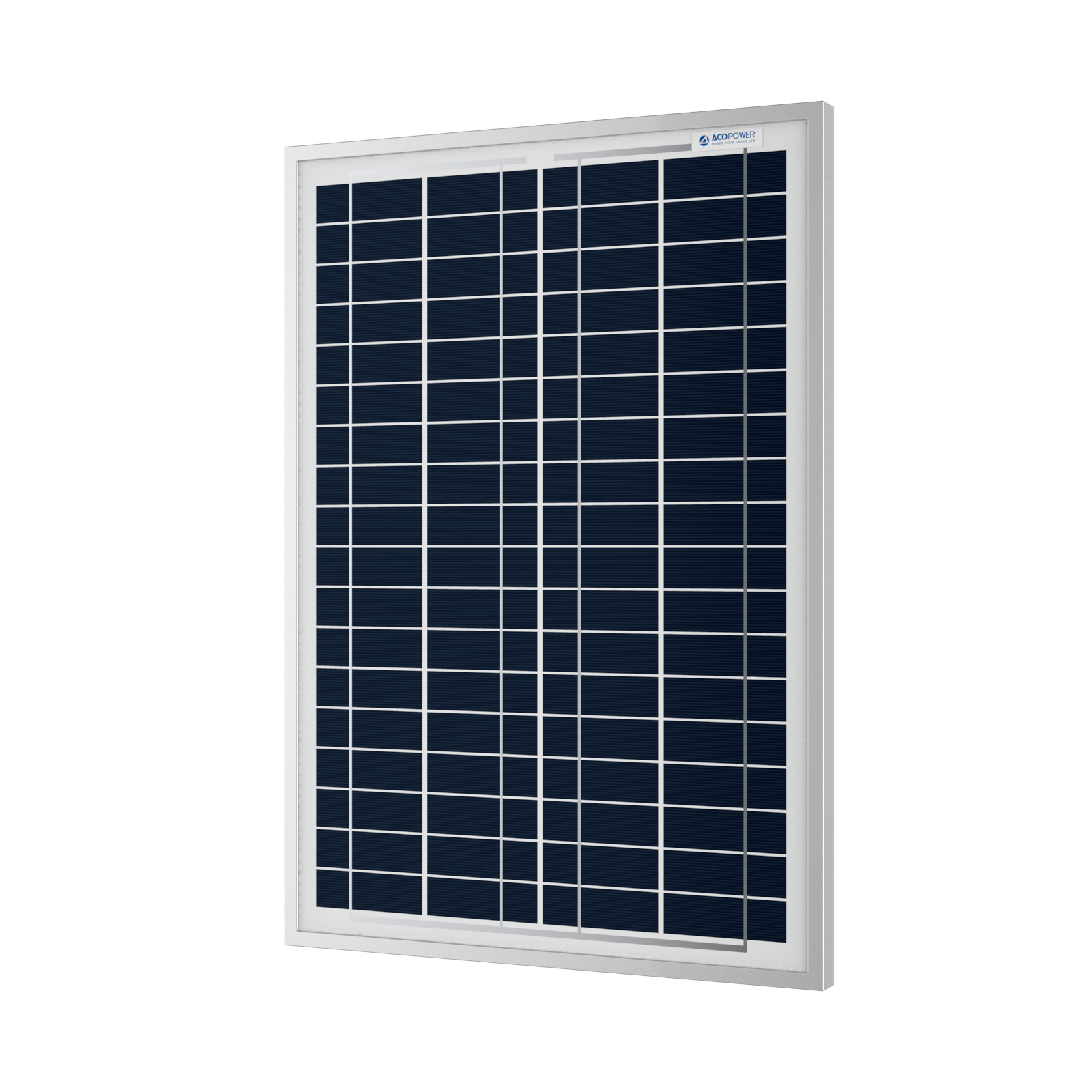 ACOPOWER 25 Watt 12 Volt Polycrystalline Solar Panel HY025-12P