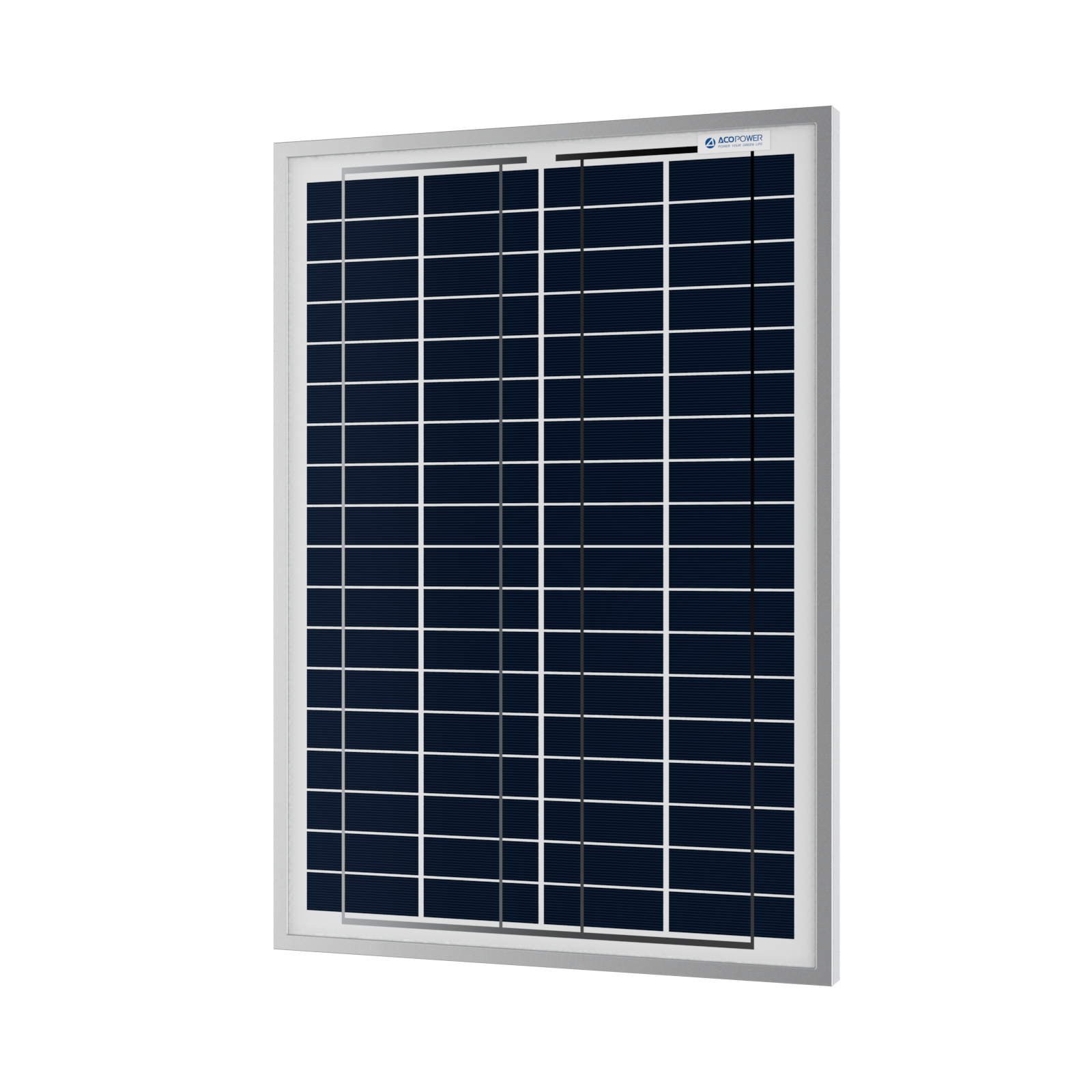 ACOPOWER 25 Watt 12 Volt Polycrystalline Solar Panel HY025-12P