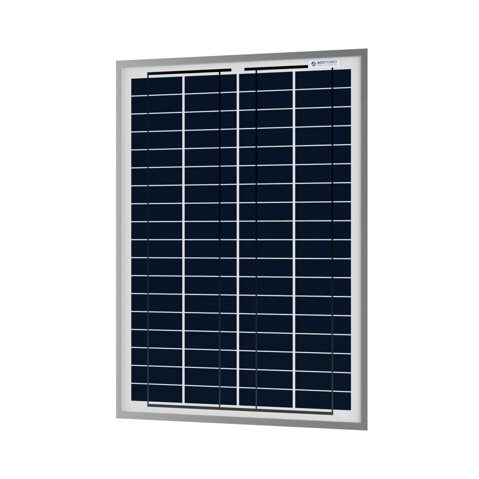 ACOPOWER 25 Watt 12 Volt Polycrystalline Solar Panel HY025-12P