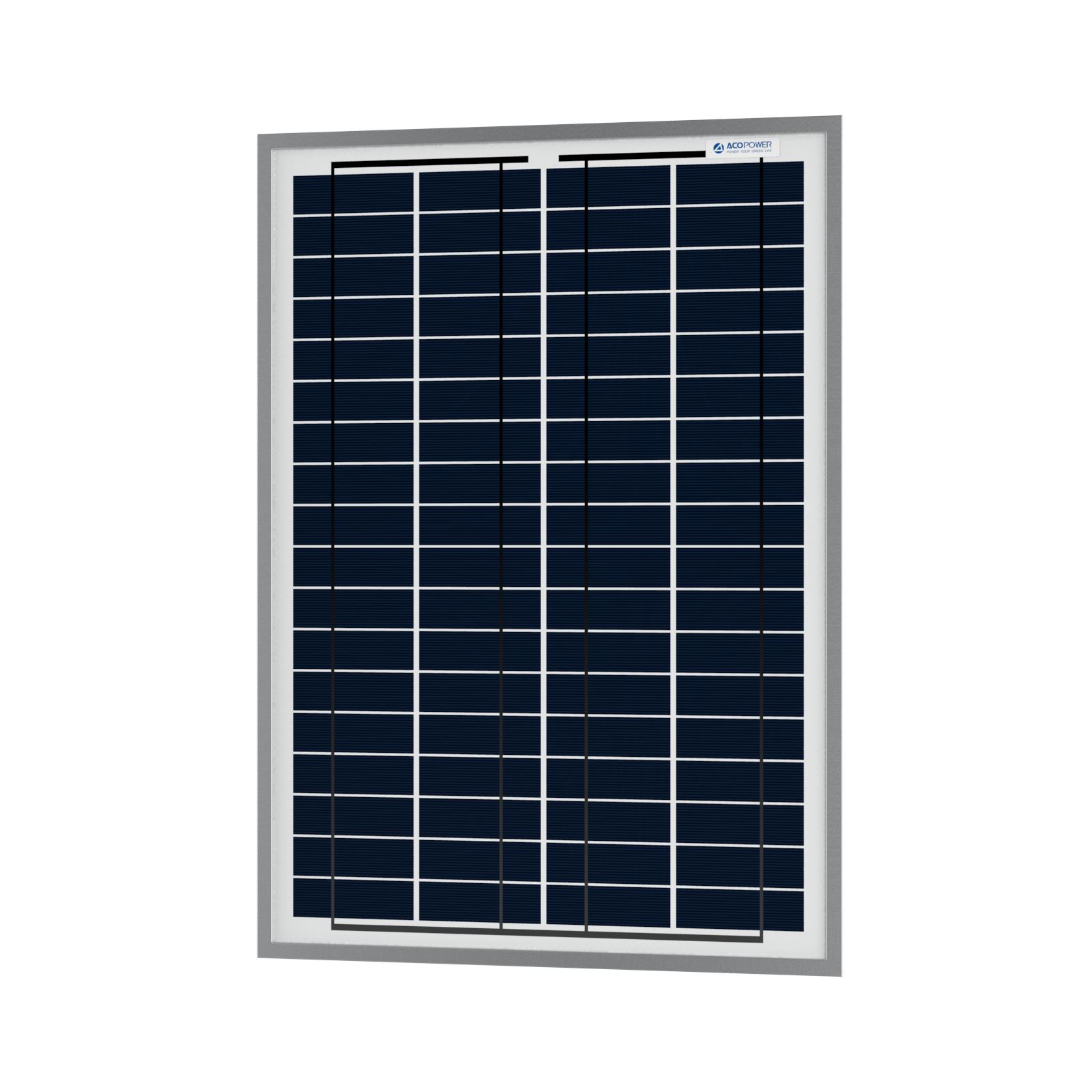 ACOPOWER 25 Watt 12 Volt Polycrystalline Solar Panel HY025-12P