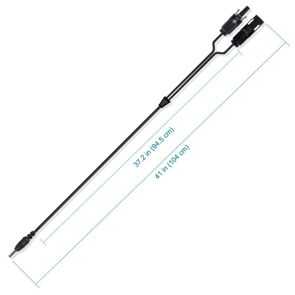 ACOPOWER LionCooler PV Solar Panel Cable, 5.5mm x 2.1mm HY-AS-FZ-MC4Adapter